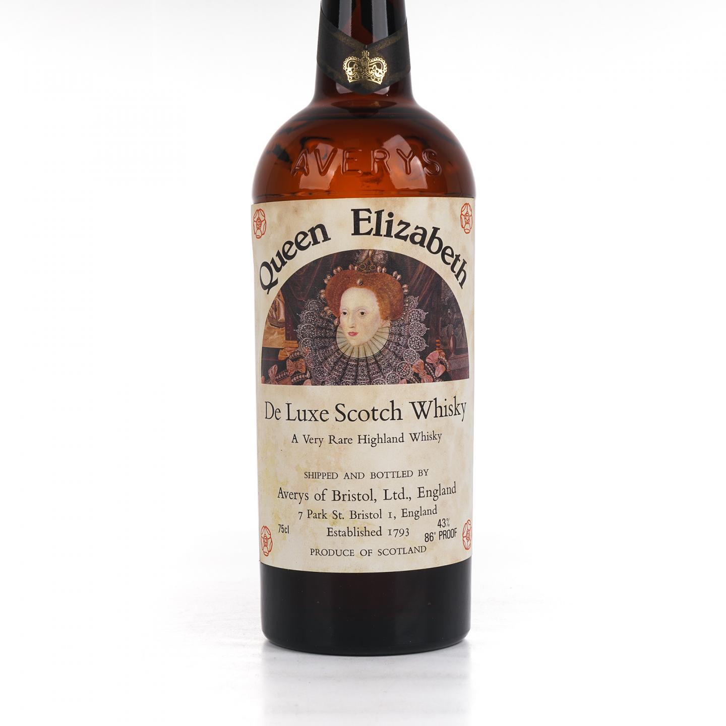 伊丽莎白女王 Averys 调和 De Luxe 750ML