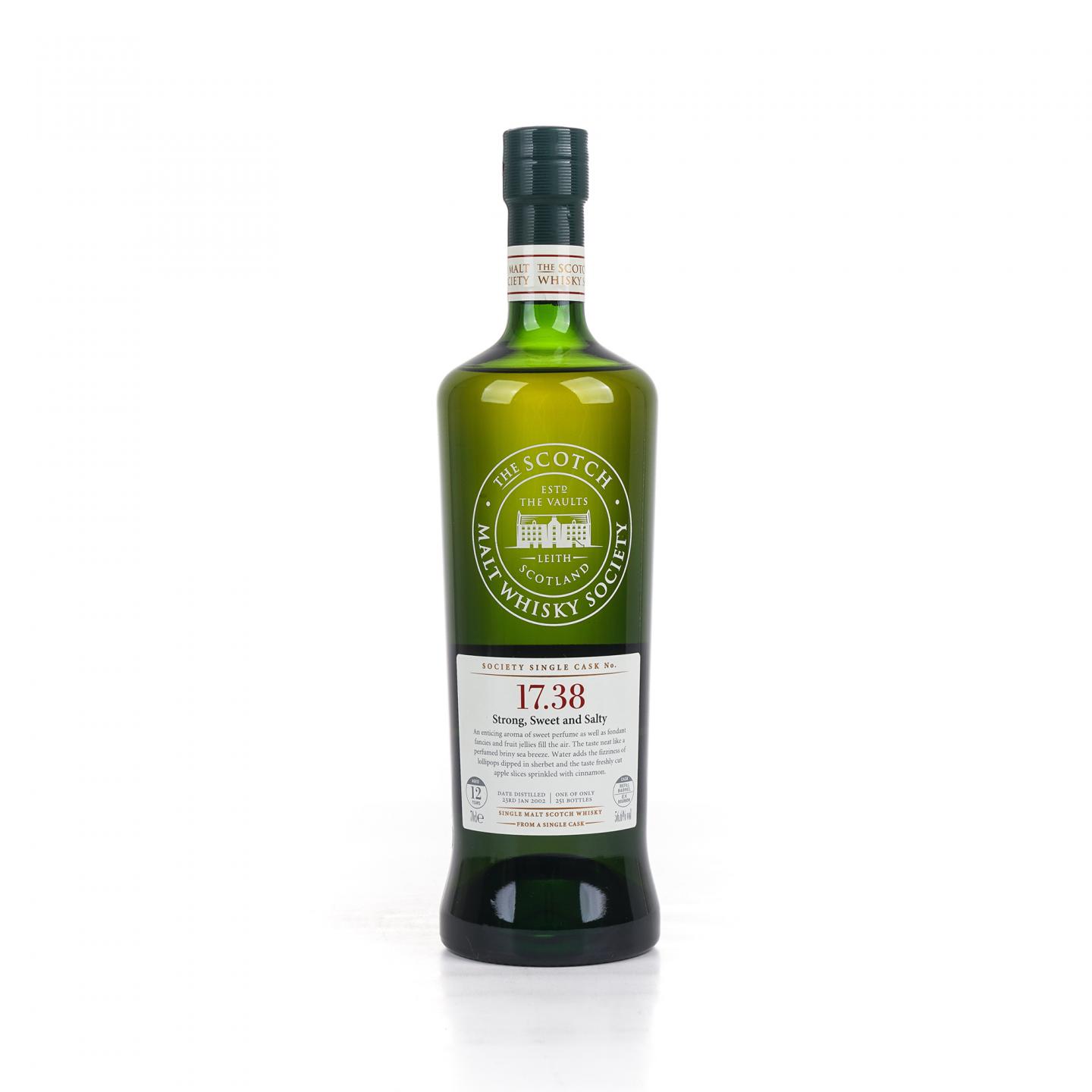 SMWS 17.38 斯卡帕 12年 2002