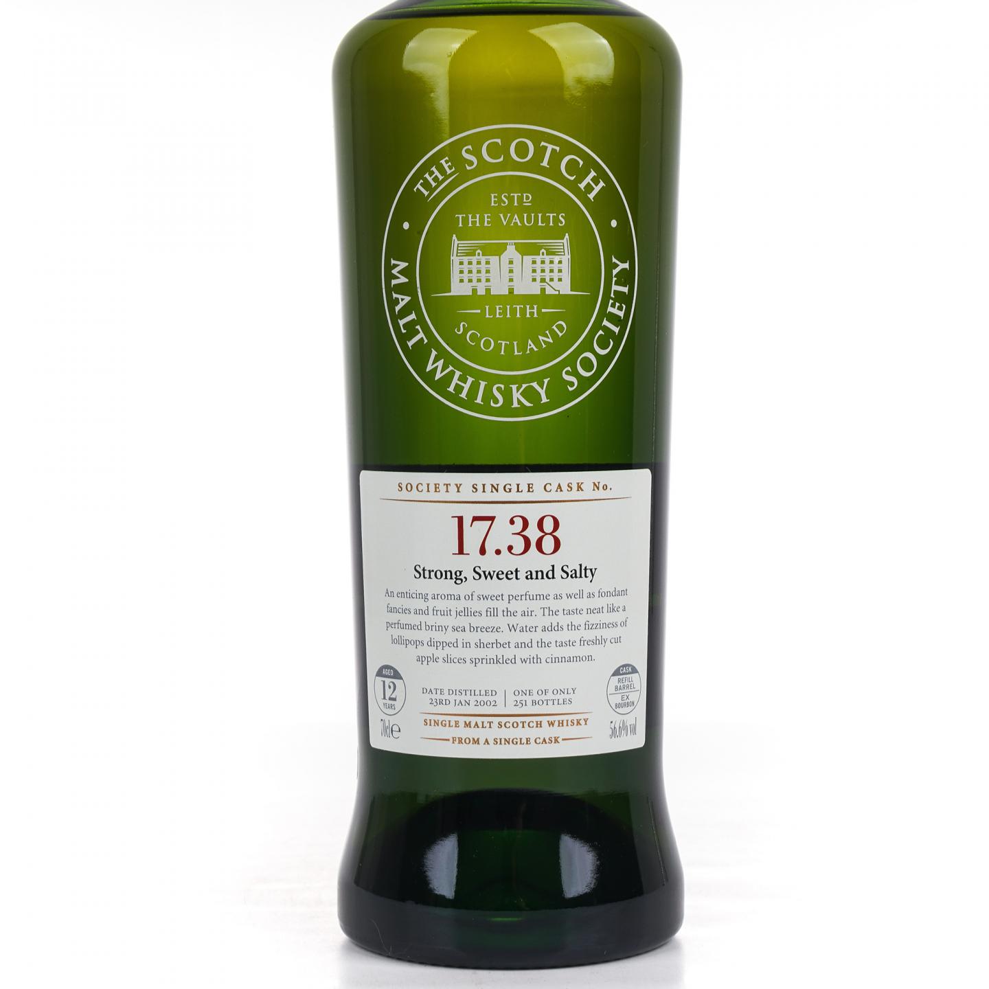 SMWS 17.38 斯卡帕 12年 2002