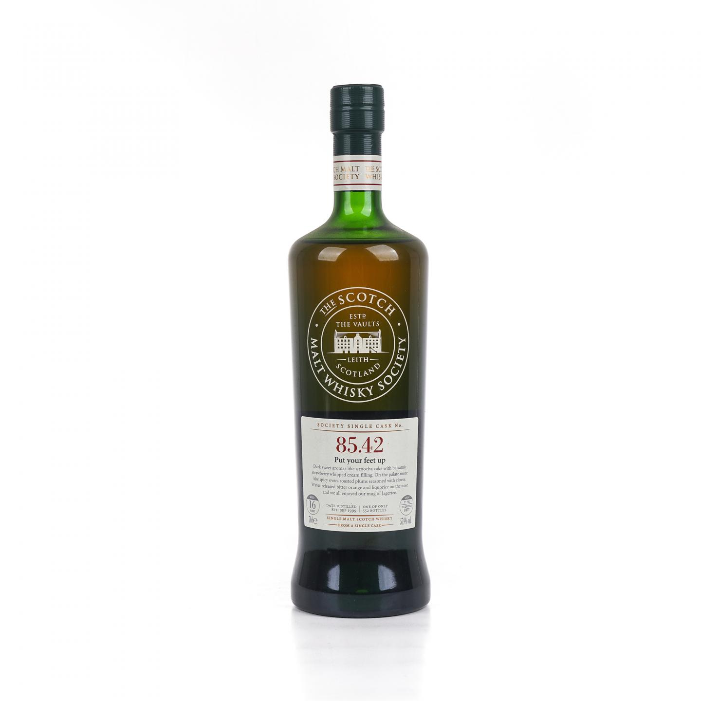 SMWS 85.42 格兰爱琴 16年 1999