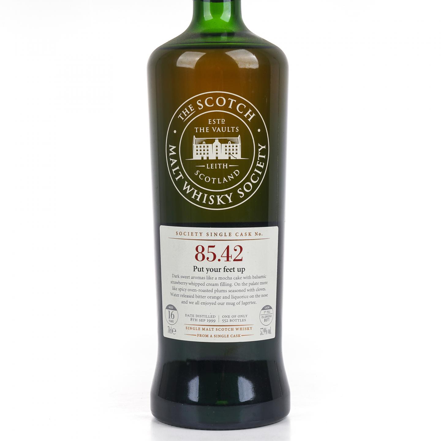 SMWS 85.42 格兰爱琴 16年 1999