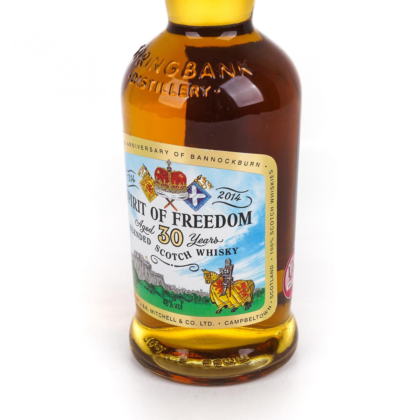 Springbank 云顶 30年 Spirit of Freedom