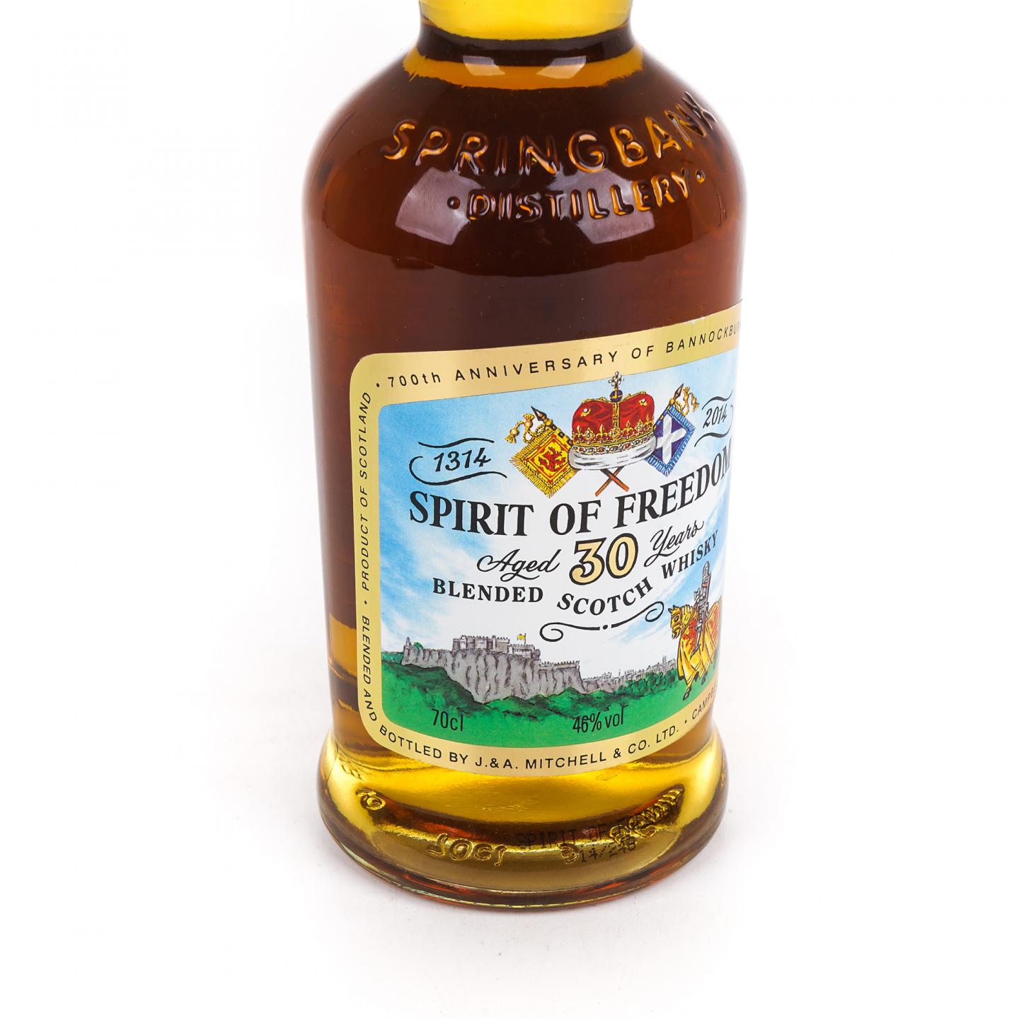 Springbank 云顶 30年 Spirit of Freedom