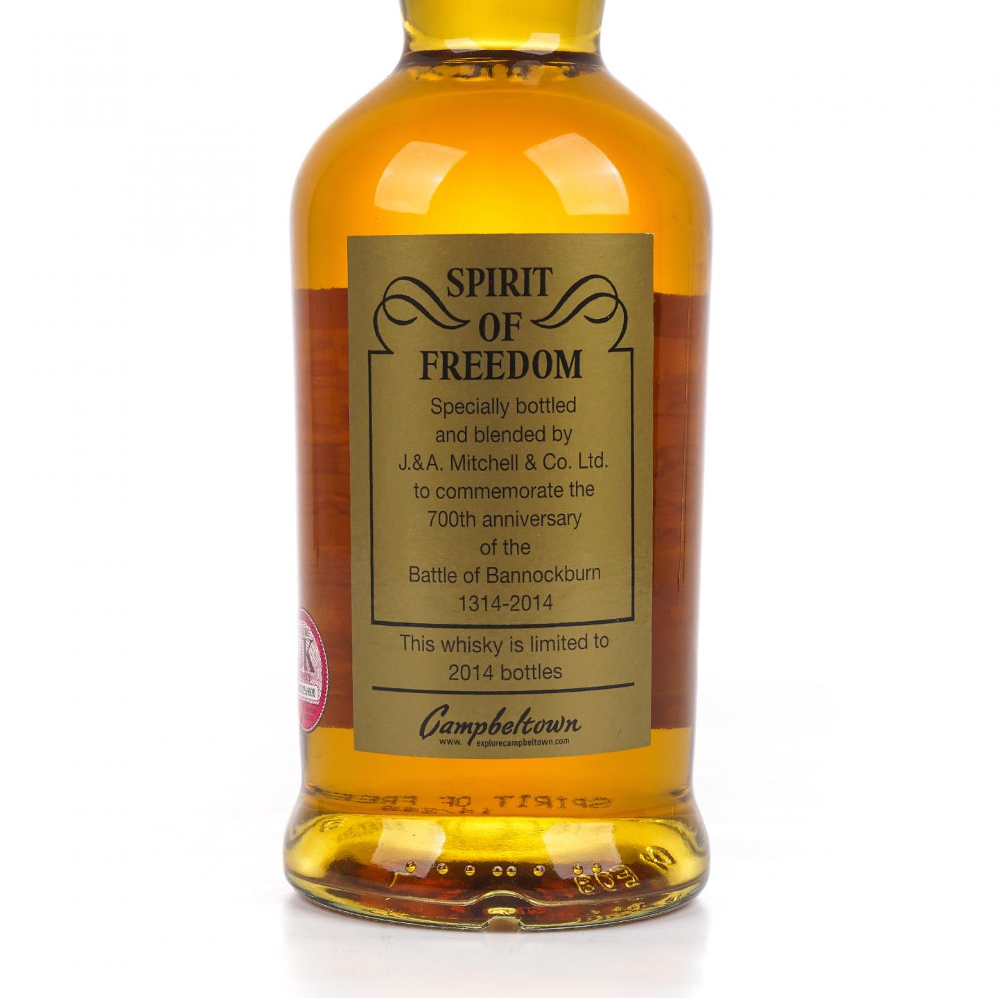 Springbank 云顶 30年 Spirit of Freedom