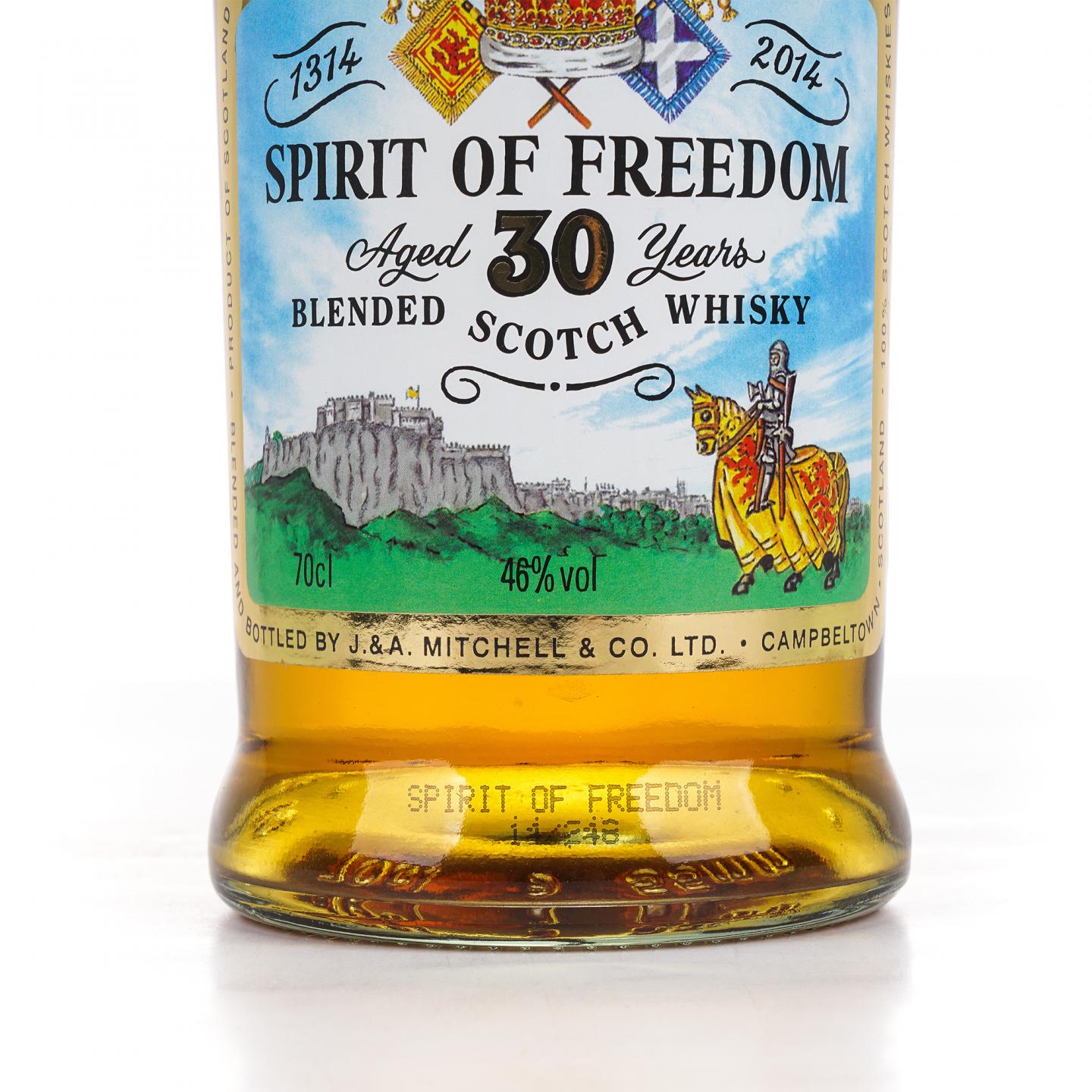 Springbank 云顶 30年 Spirit of Freedom