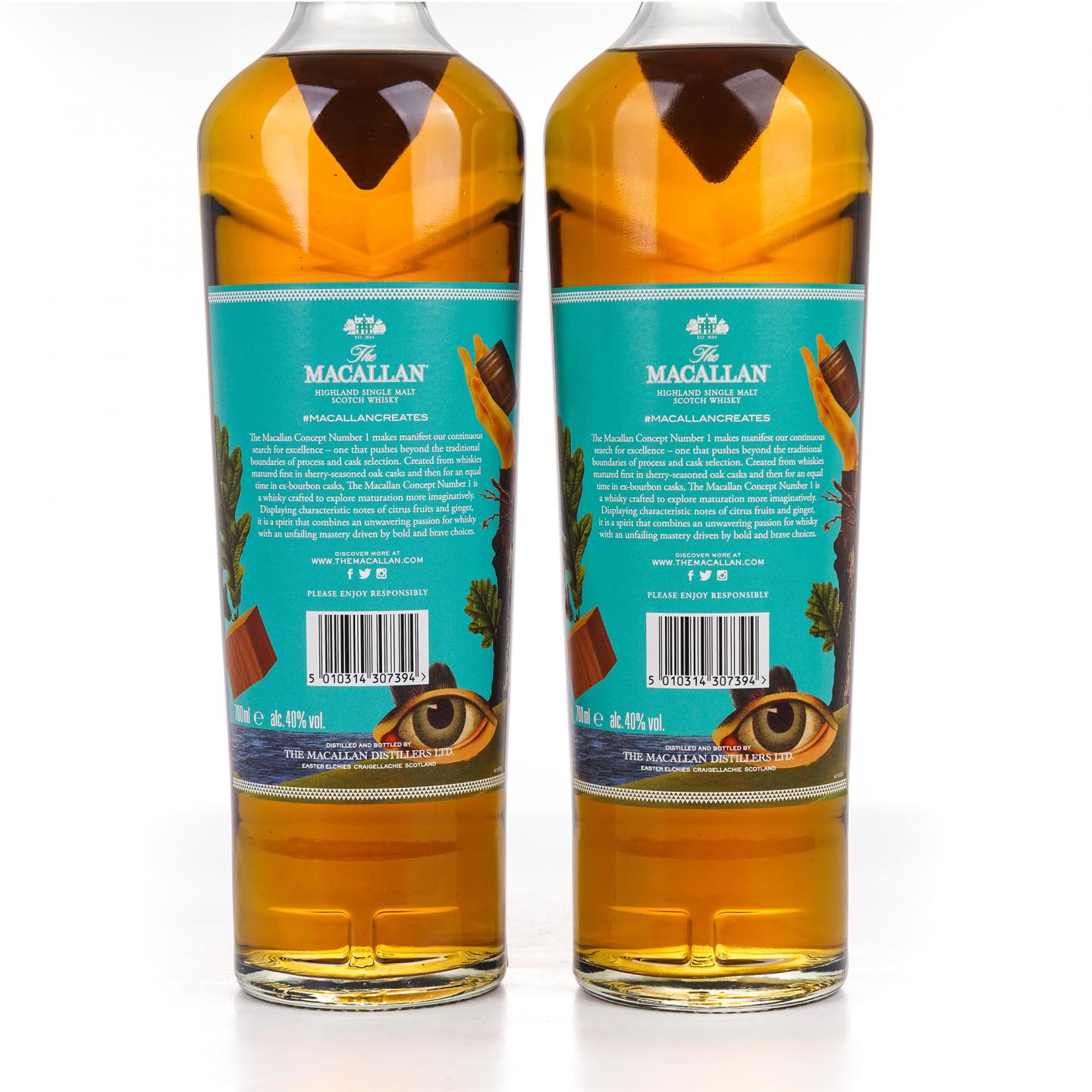 Macallan 麦卡伦 Concept 概念系列 No.1 2支组