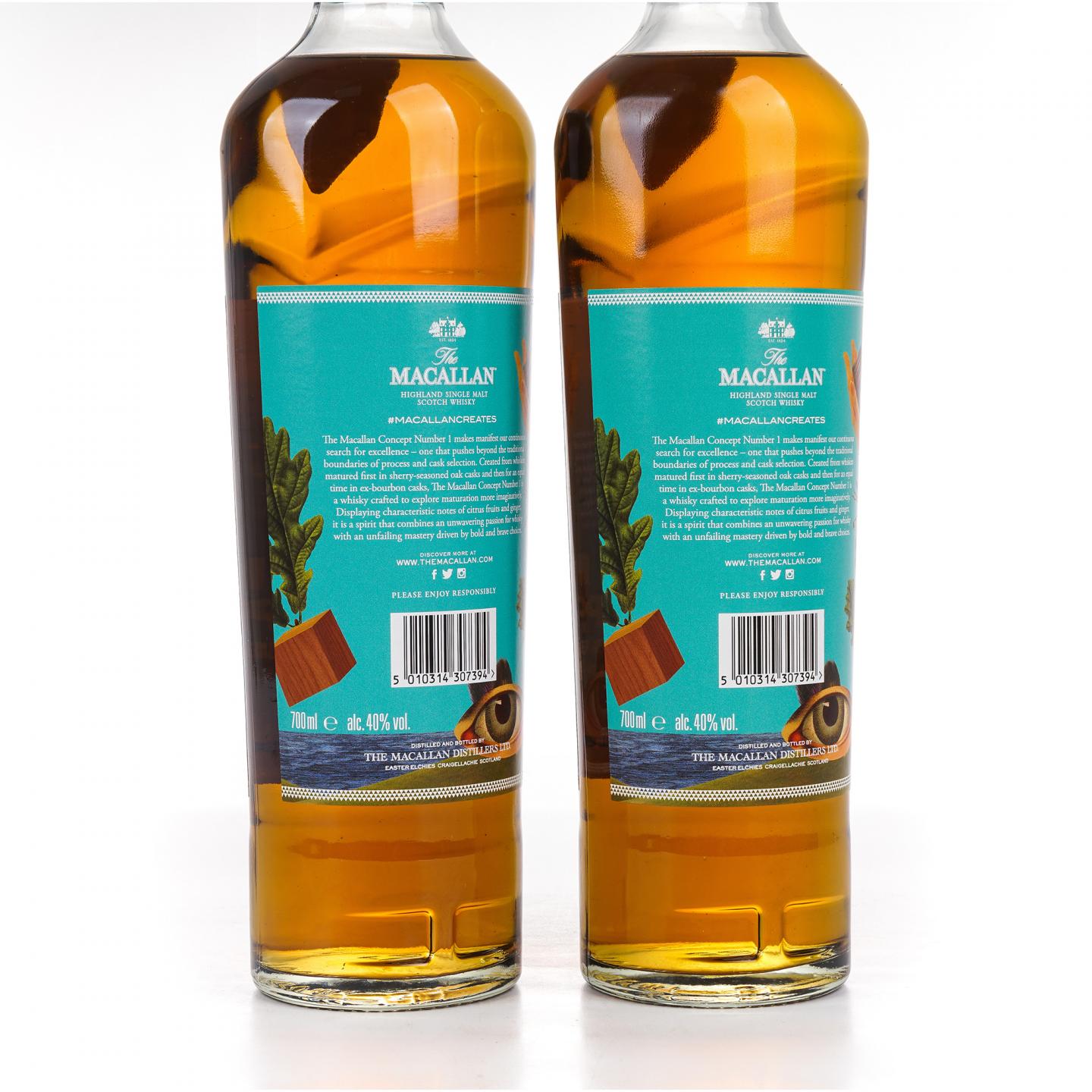 Macallan 麦卡伦 Concept 概念系列 No.1 2支组