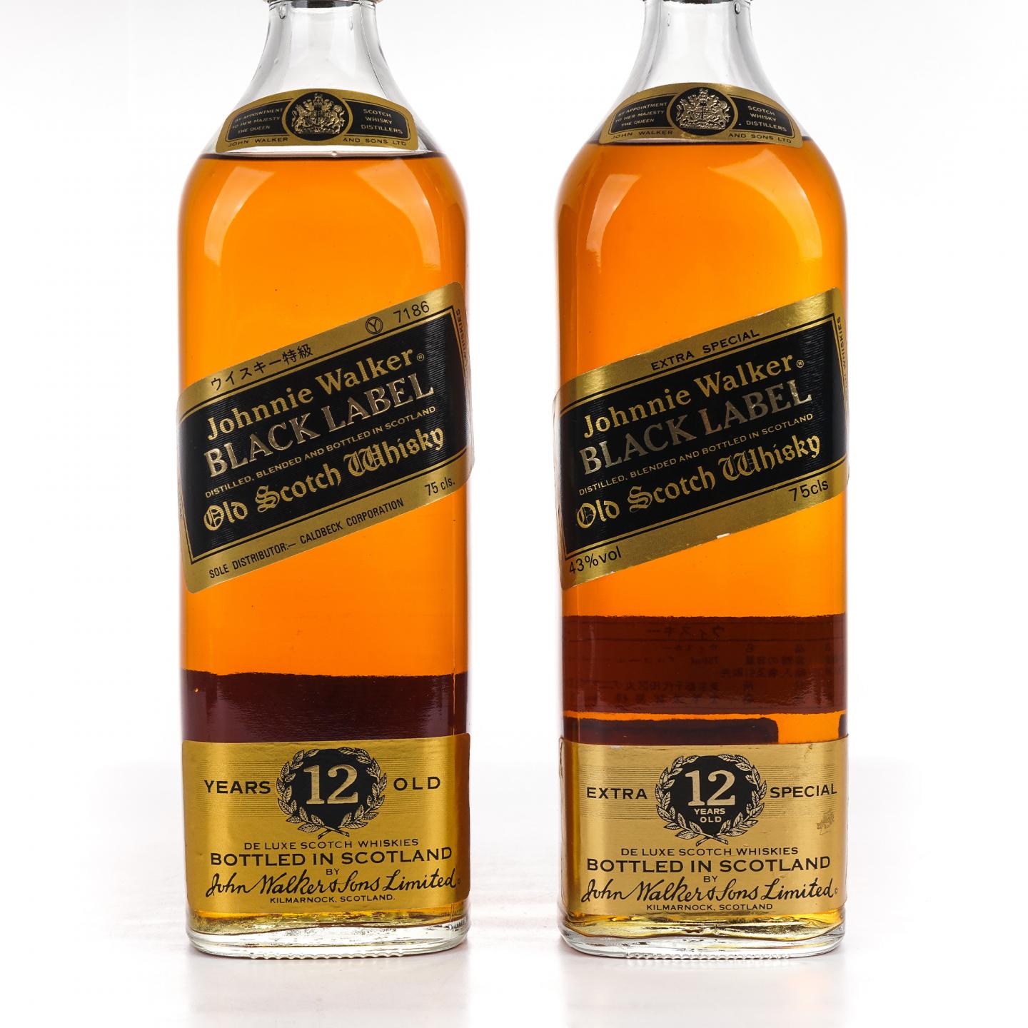 Johnnie Walker 尊尼获加 黑方 12年 750ml 2支组