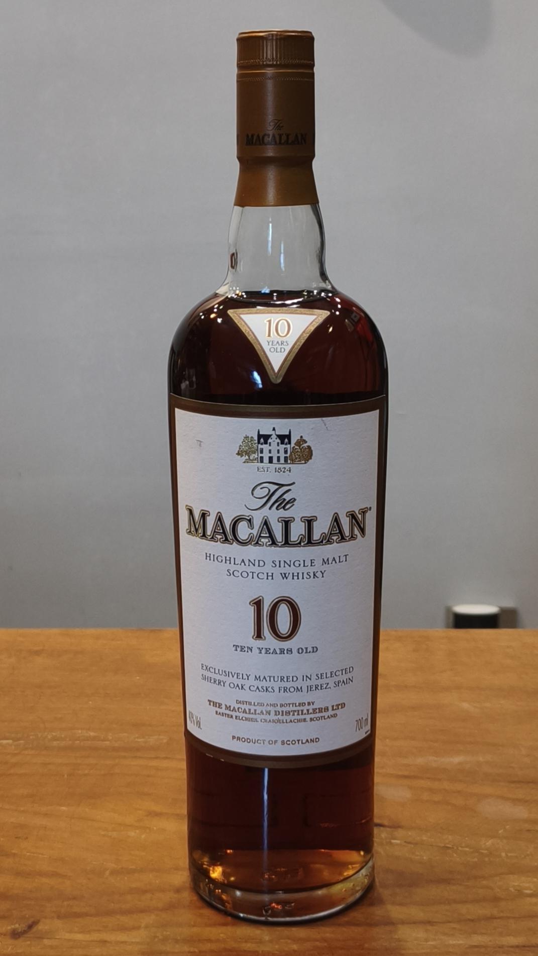 麦卡伦10年（无镭版）