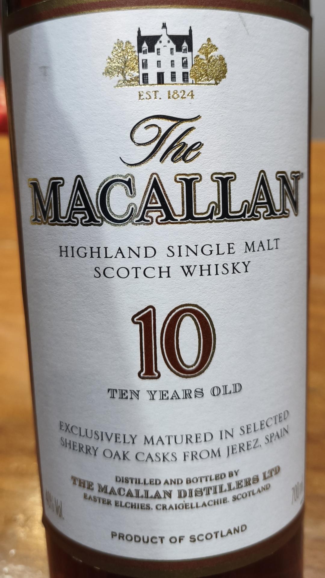 麦卡伦10年（无镭版）