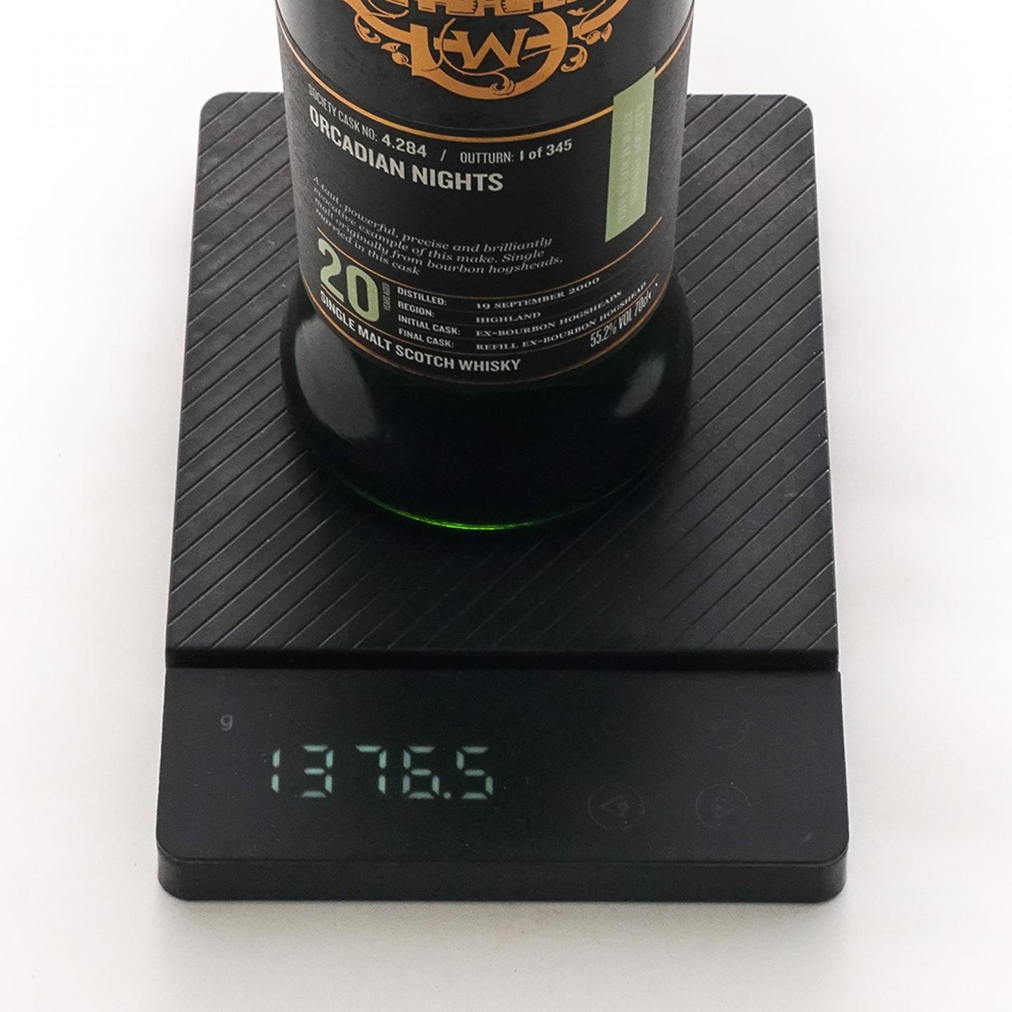 SMWS 4.284 高原骑士 20年 2000 单桶