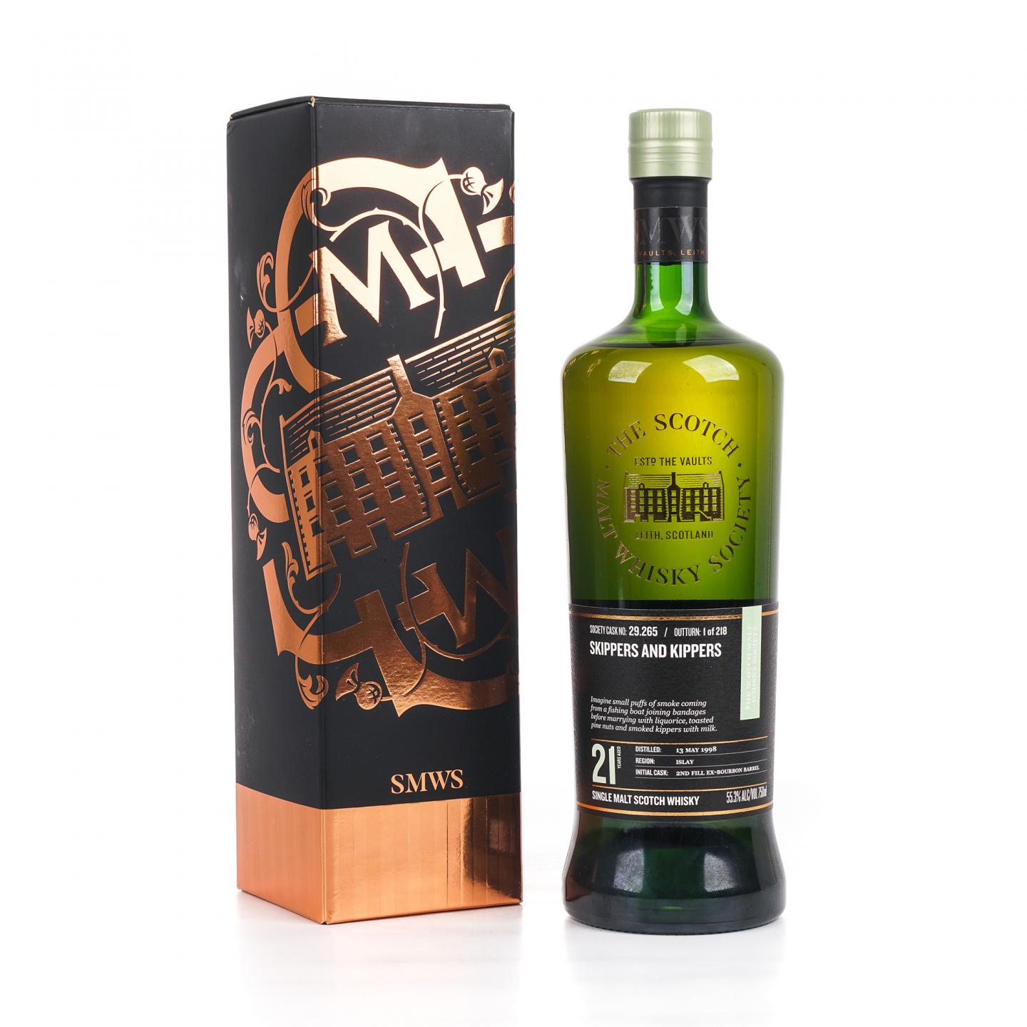 SMWS 29.265 拉弗格 21年 1998 750ml