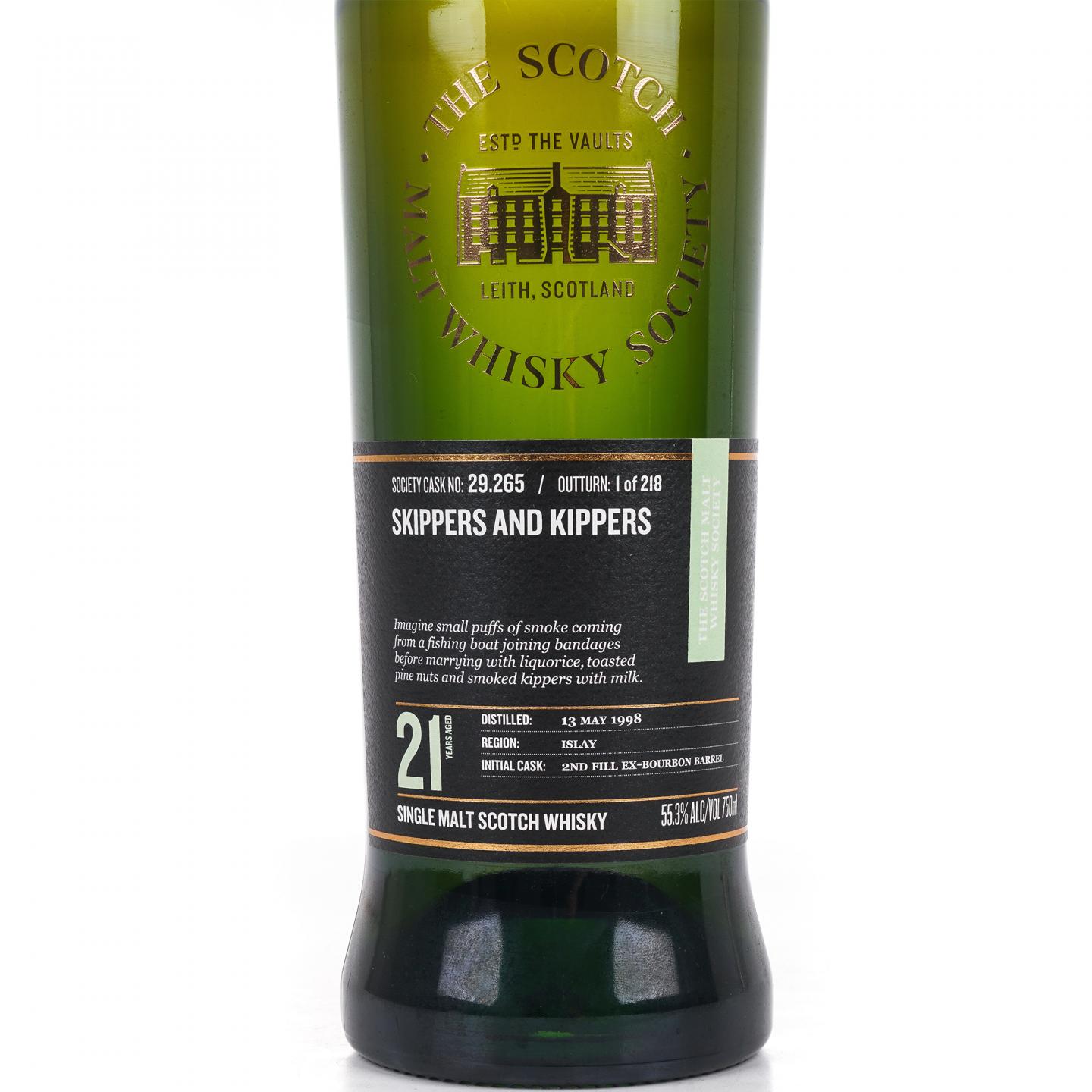 SMWS 29.265 拉弗格 21年 1998 750ml