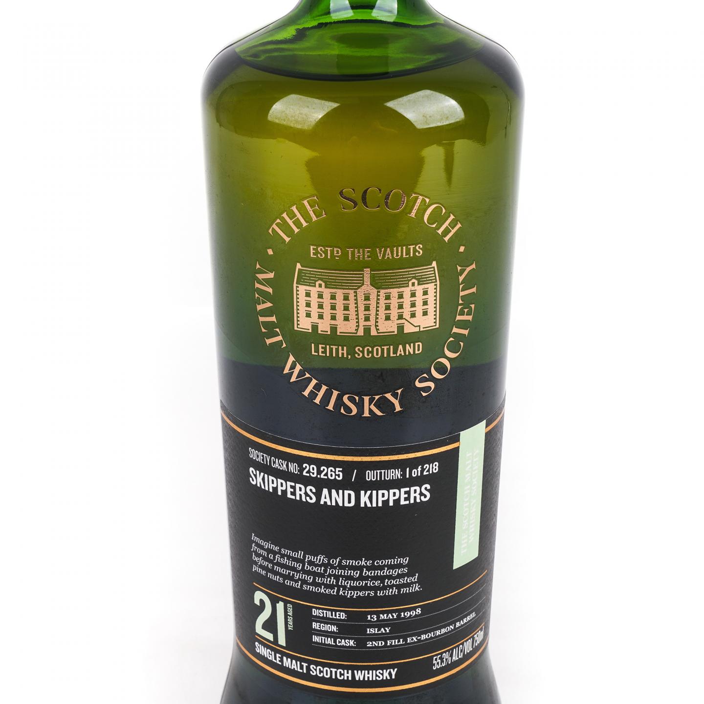 SMWS 29.265 拉弗格 21年 1998 750ml