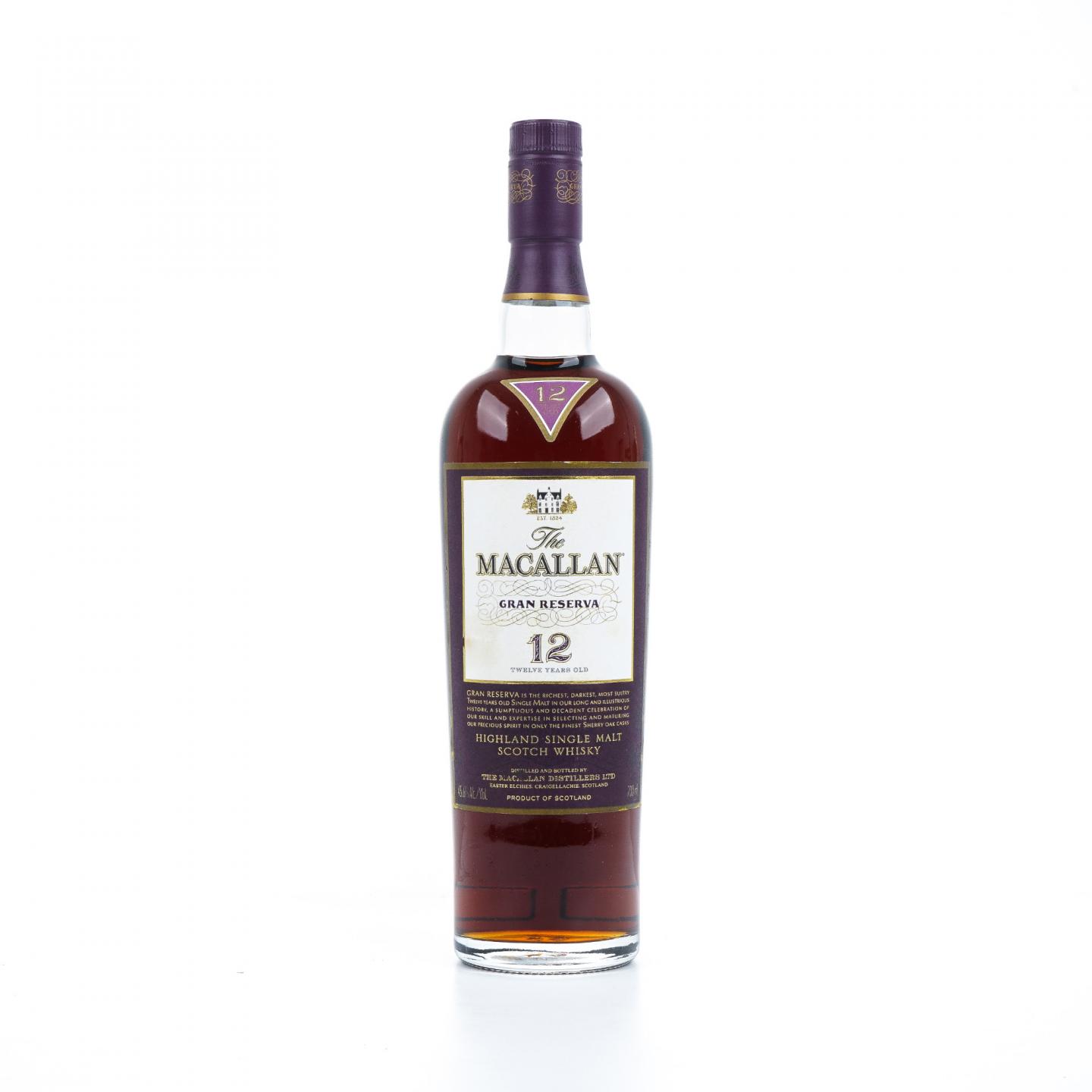 Macallan 麦卡伦 12年 紫钻 第二版 雪莉桶