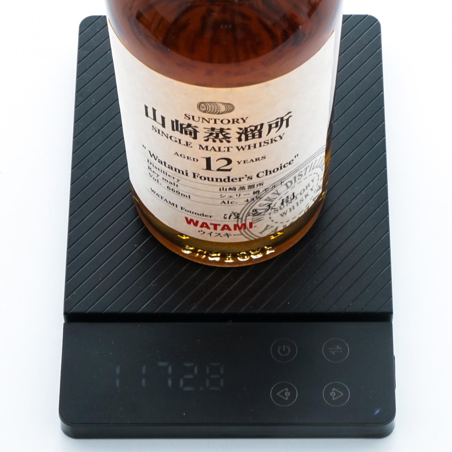 山崎 12年 渡边美树 Watami Founder’s Choice 660ml 43%