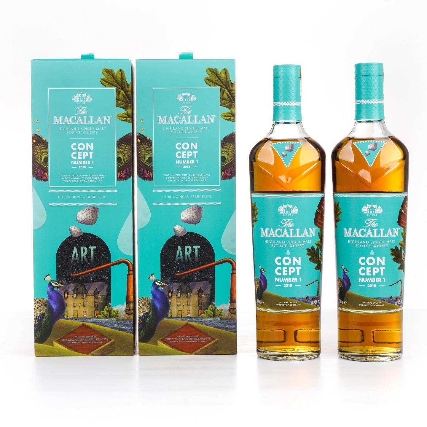 Macallan 麦卡伦 Concept 概念系列 No.1 2支组