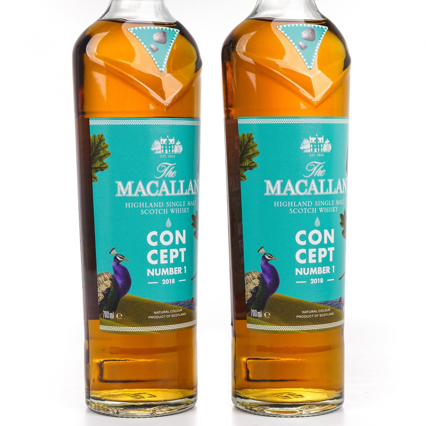 Macallan 麦卡伦 Concept 概念系列 No.1 2支组