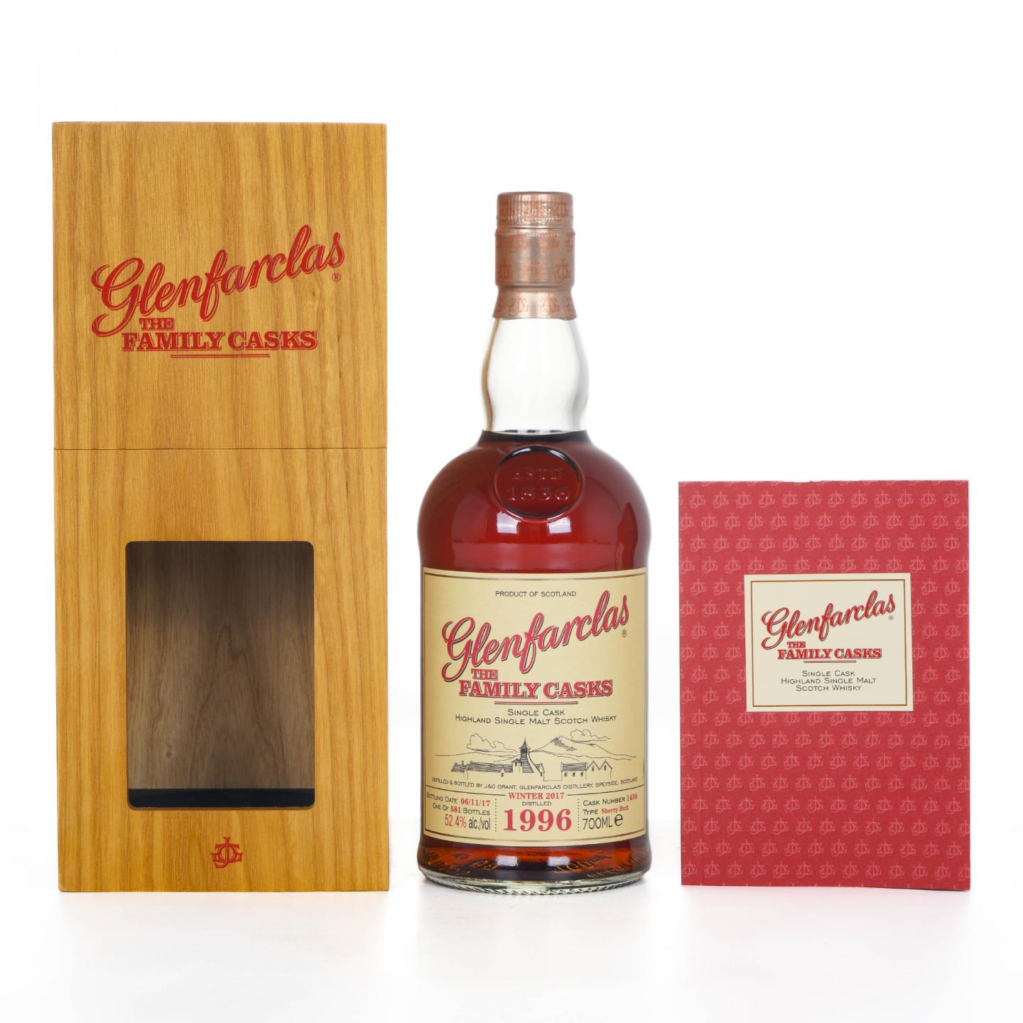 Glenfarclas 格兰花格 1996-2017 家族桶#1498