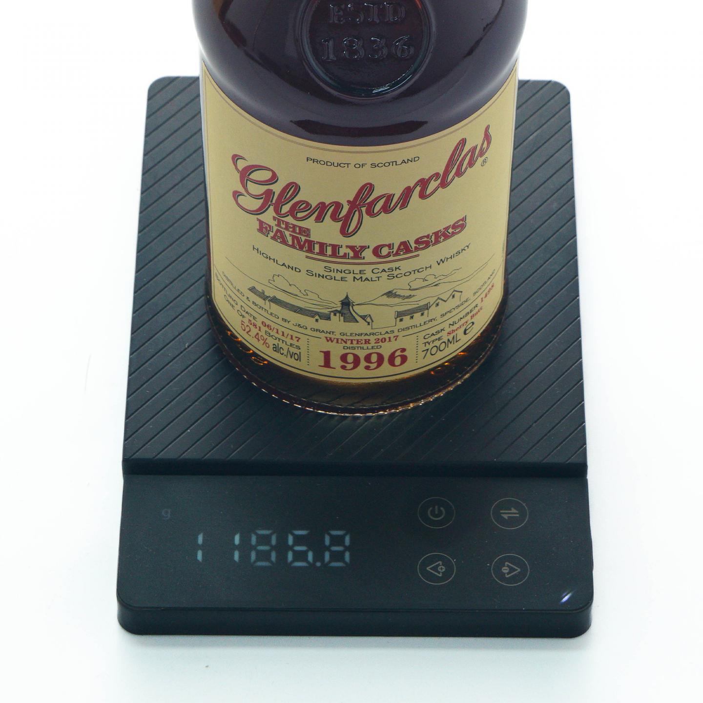 Glenfarclas 格兰花格 1996-2017 家族桶#1498