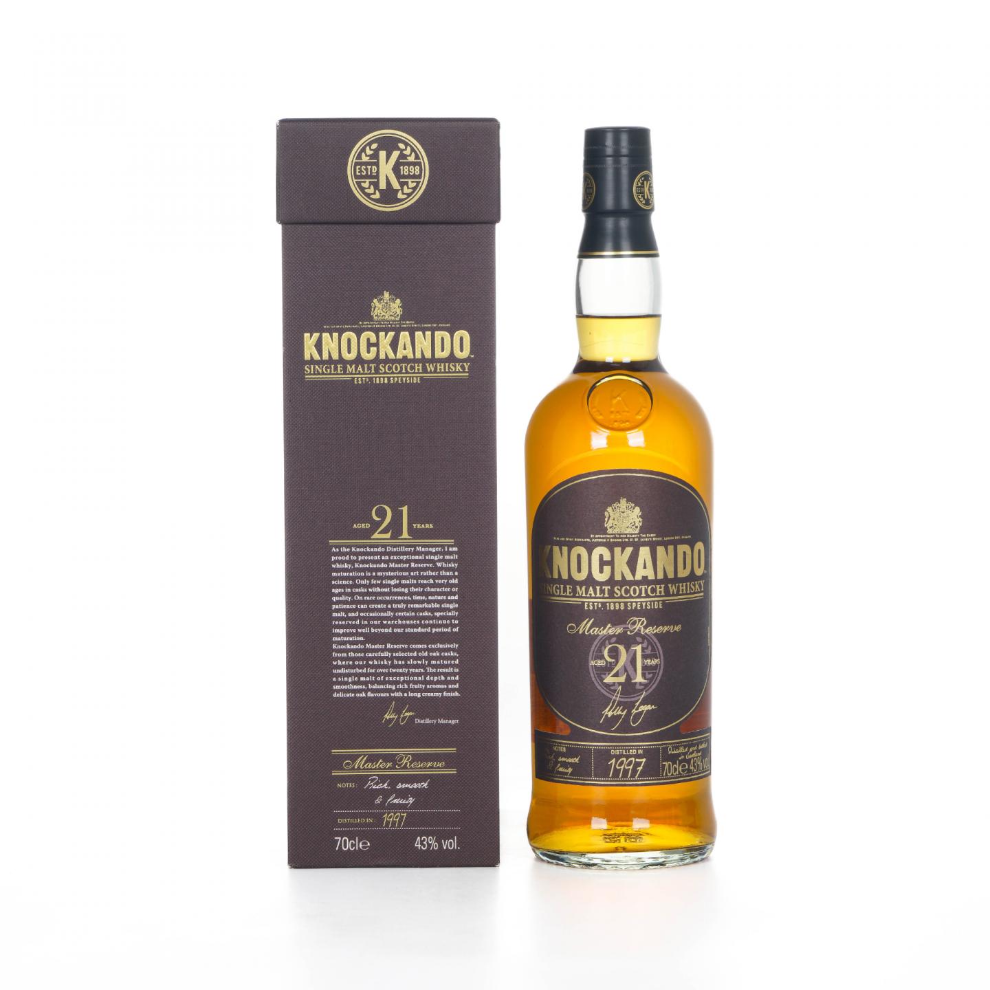 Knockando 洛坎多 21年 1997 Master Reserve