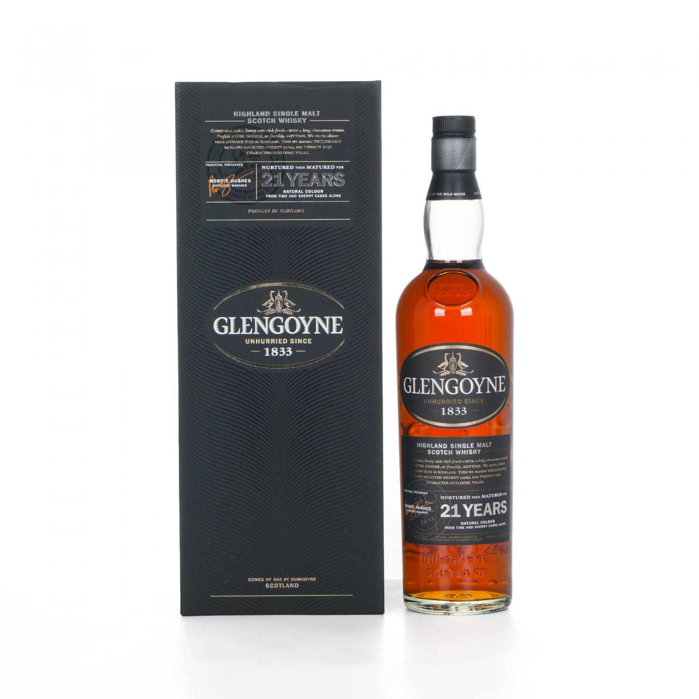 Glengoyne 格兰哥尼 21年 Robbie Hughes