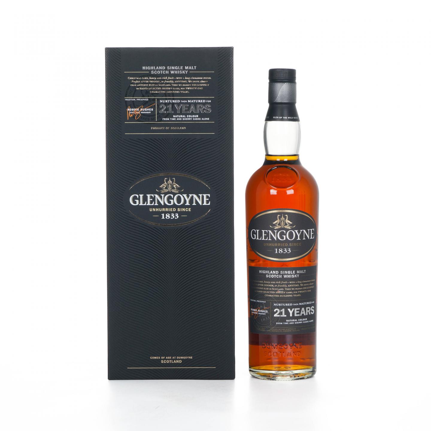 Glengoyne 格兰哥尼 21年 Robbie Hughes 700ml