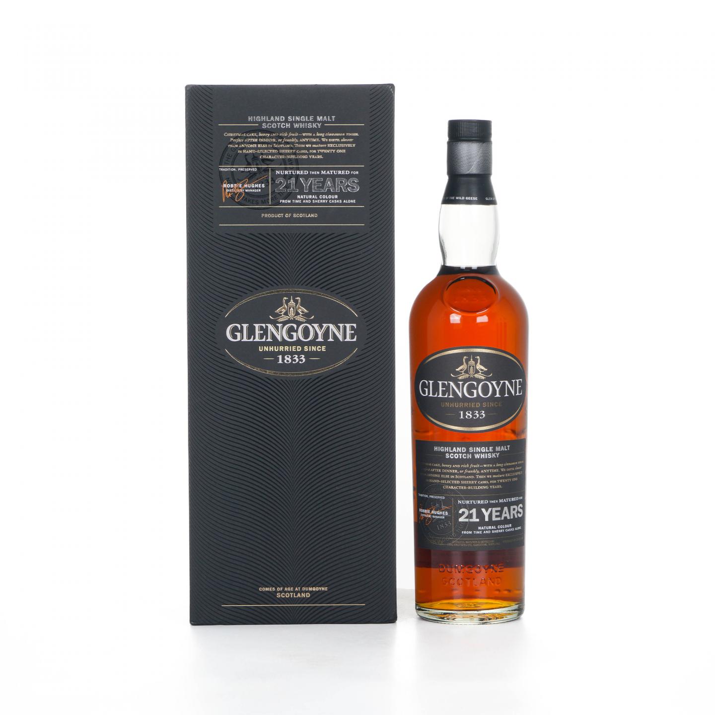 Glengoyne 格兰哥尼 21年 Robbie Hughes 43%
