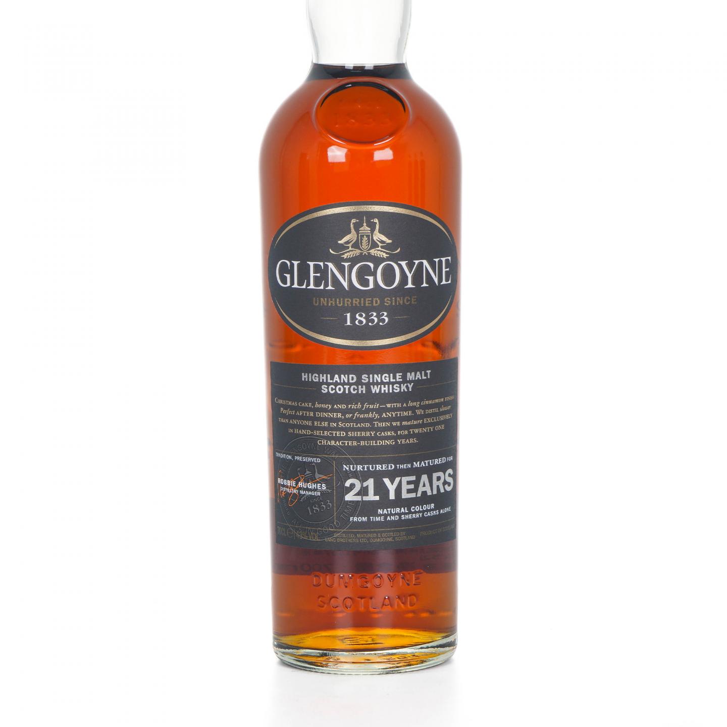 Glengoyne 格兰哥尼 21年 Robbie Hughes 43%