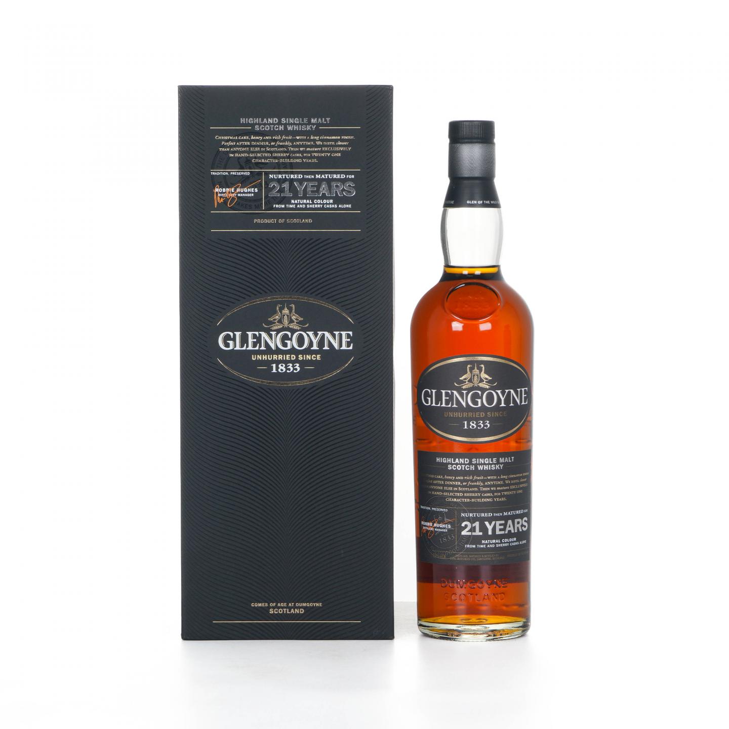Glengoyne 格兰哥尼 21年 Robbie Hughes 礼盒
