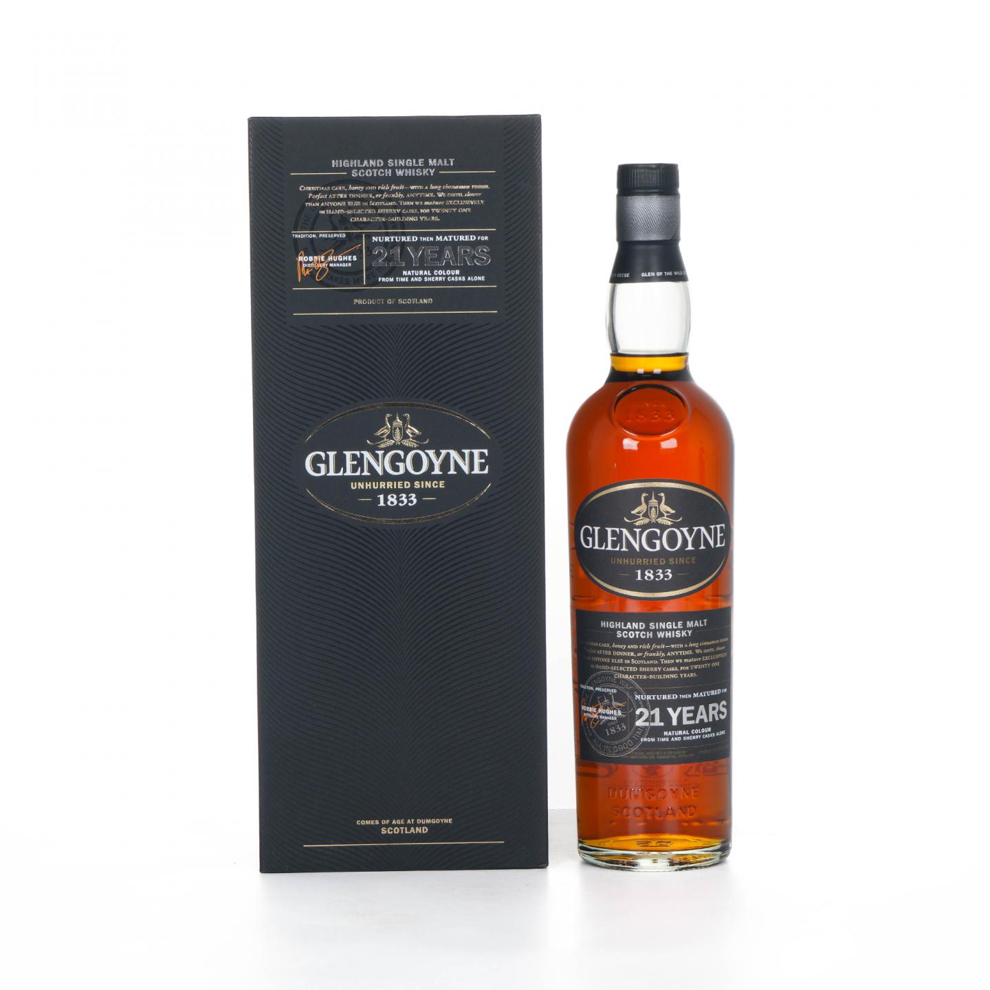 Glengoyne 格兰哥尼 21年 Robbie Hughes 70CL
