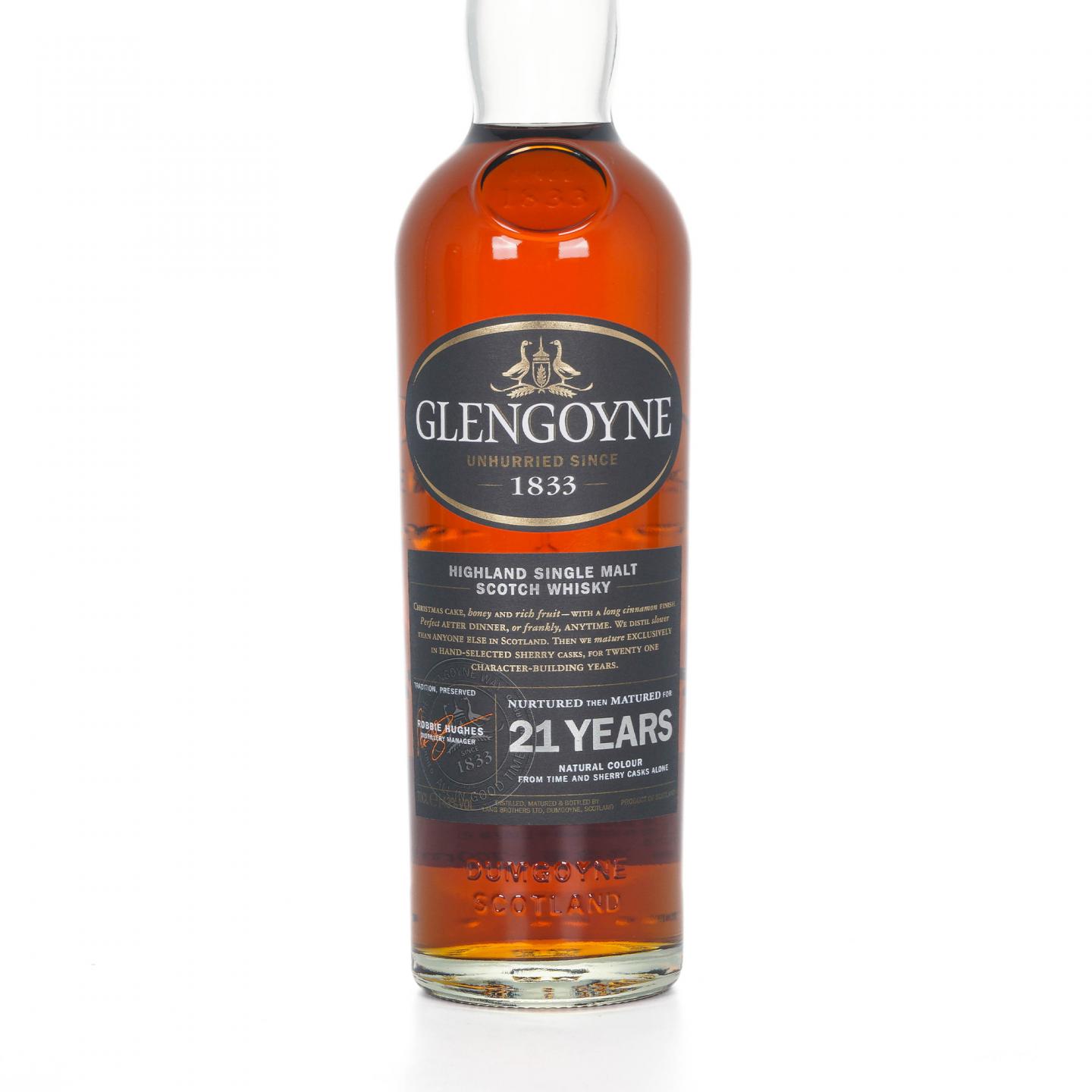 Glengoyne 格兰哥尼 21年 Robbie Hughes 单一麦芽