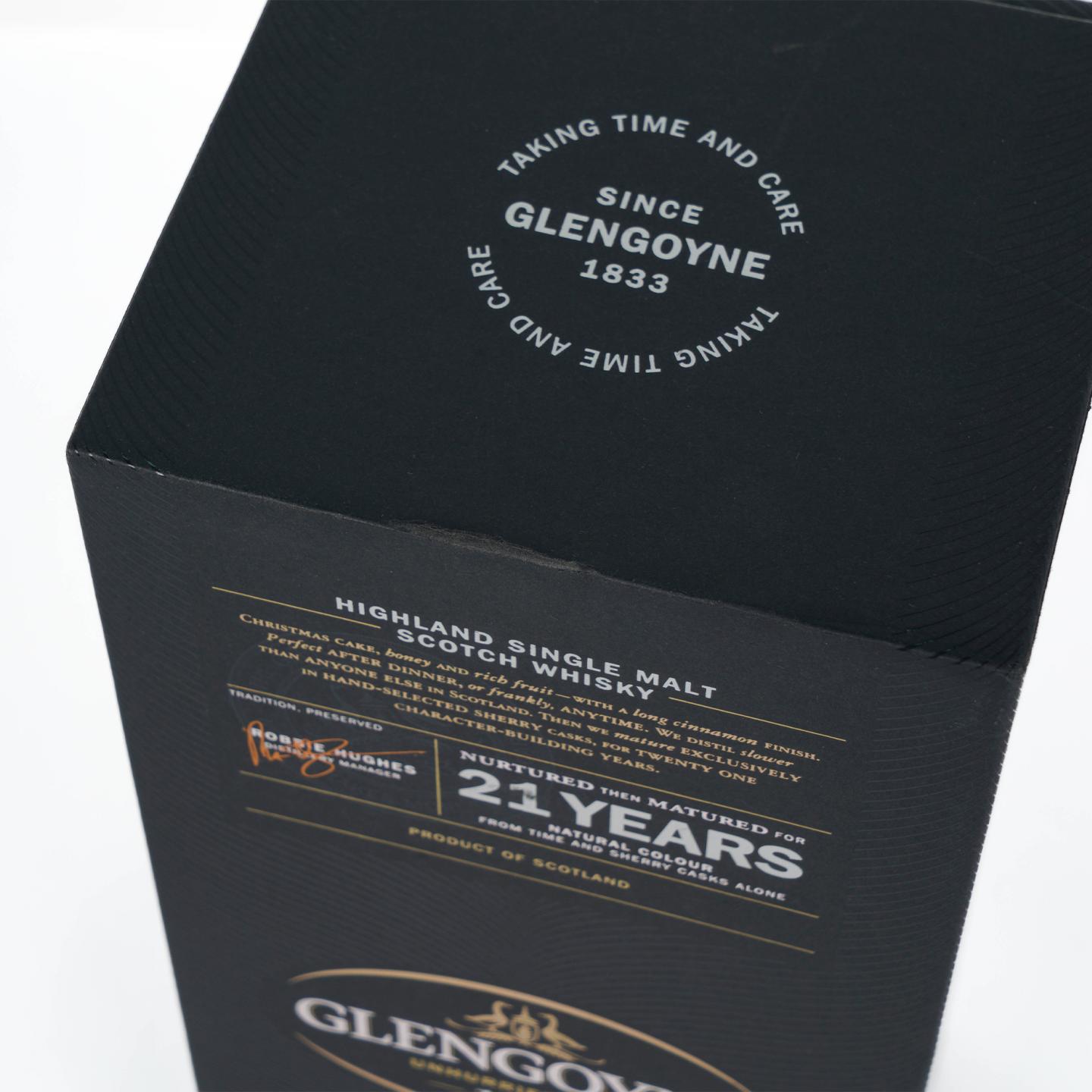 Glengoyne 格兰哥尼 21年 Robbie Hughes 单一麦芽