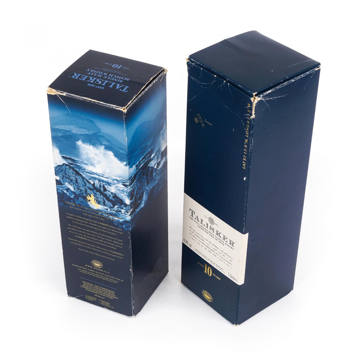 Talisker 泰斯卡 10年 700ml*2+1000ml 3瓶组