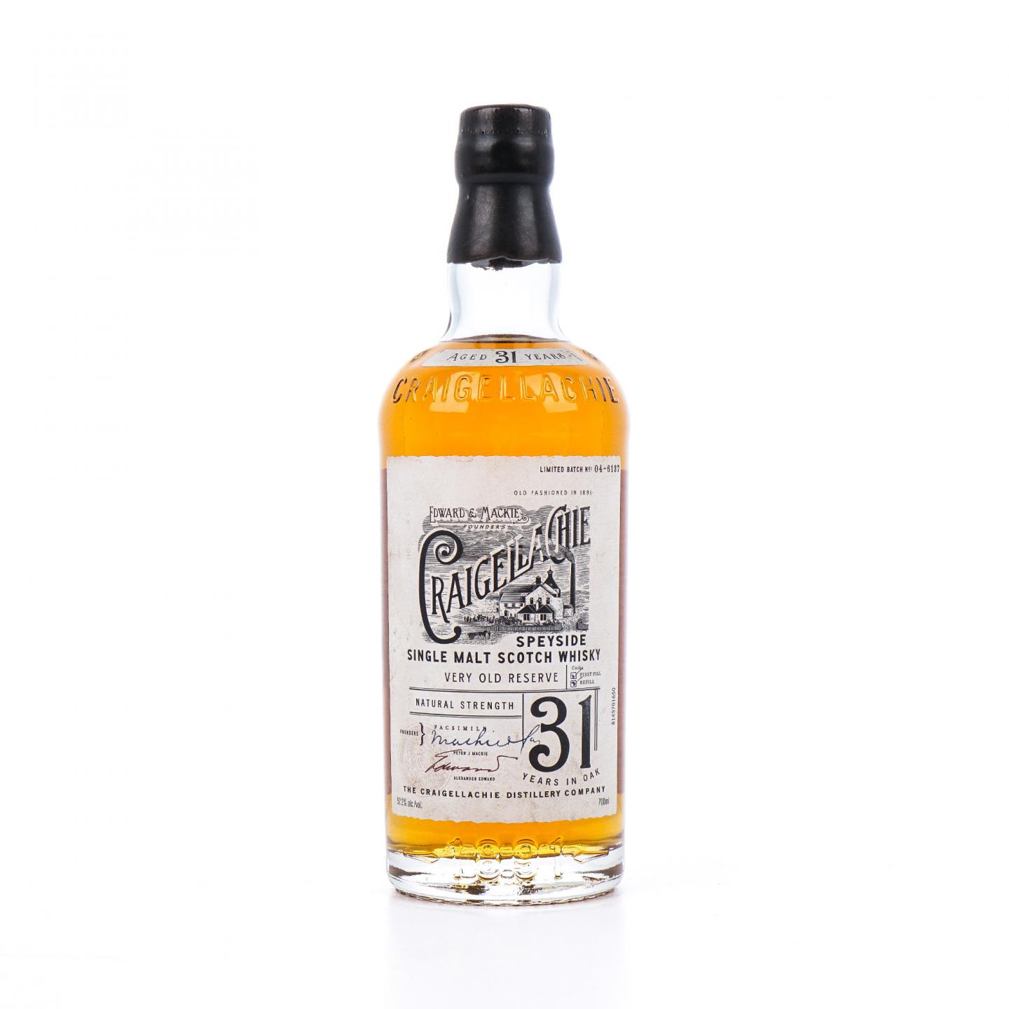 Craigellachie 克莱拉奇 31年 Very Old Reserve 700ML