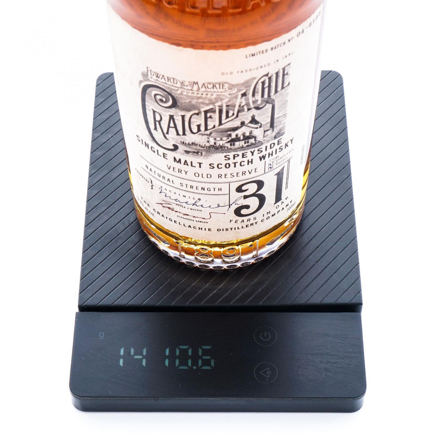 Craigellachie 克莱拉奇 31年 Very Old Reserve 700ML