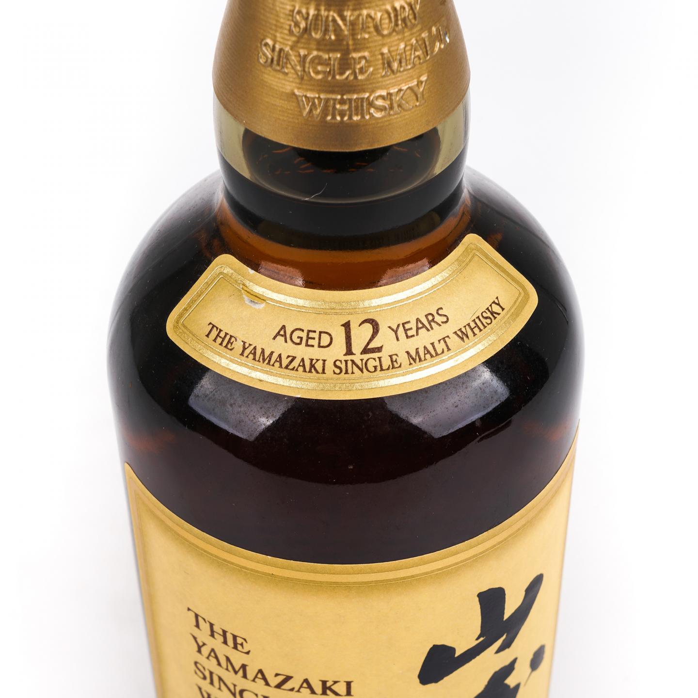 山崎 12年 Single Malt 金花盖
