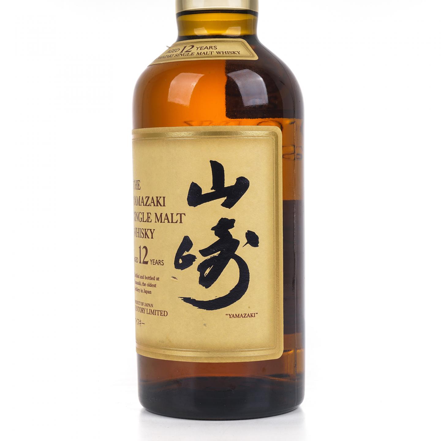 山崎 12年 Single Malt 金花盖
