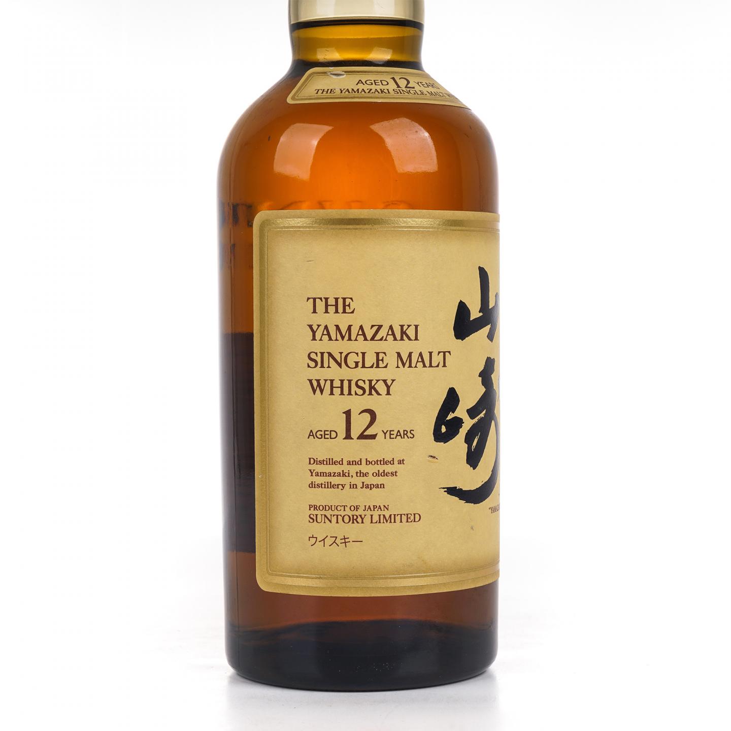 山崎 12年 Single Malt 金花盖