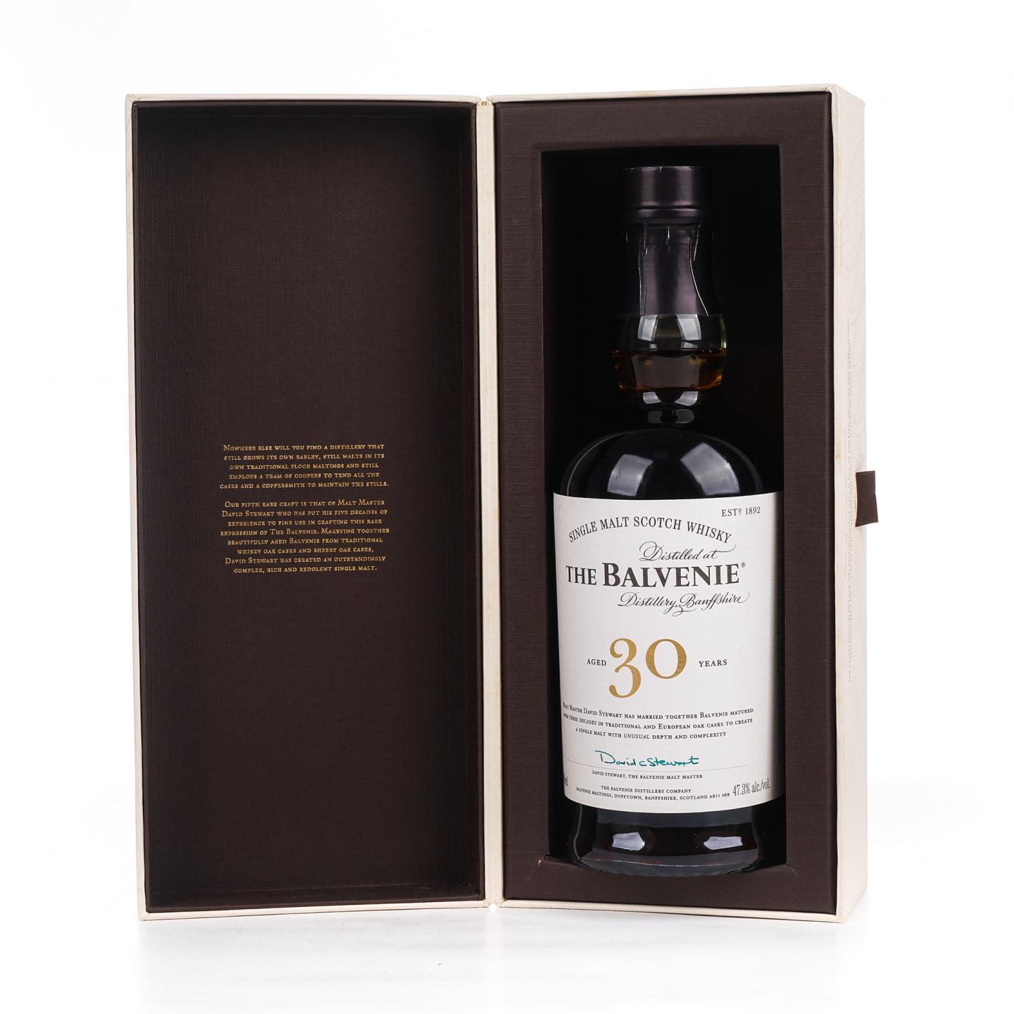 Balvenie 百富 30年 David Stewart 行货 700ml