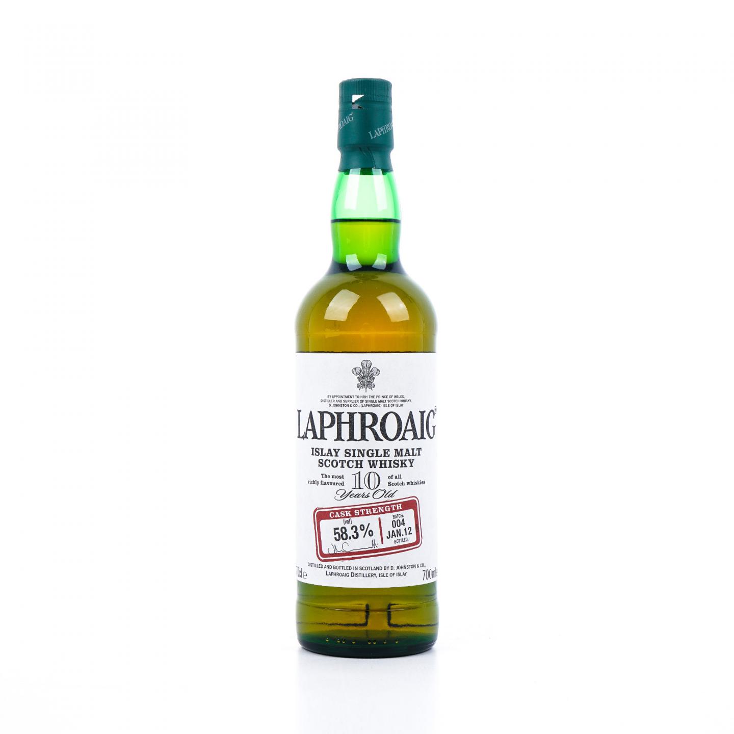 Laphroaig 拉弗格 10年 桶强 Batch 004