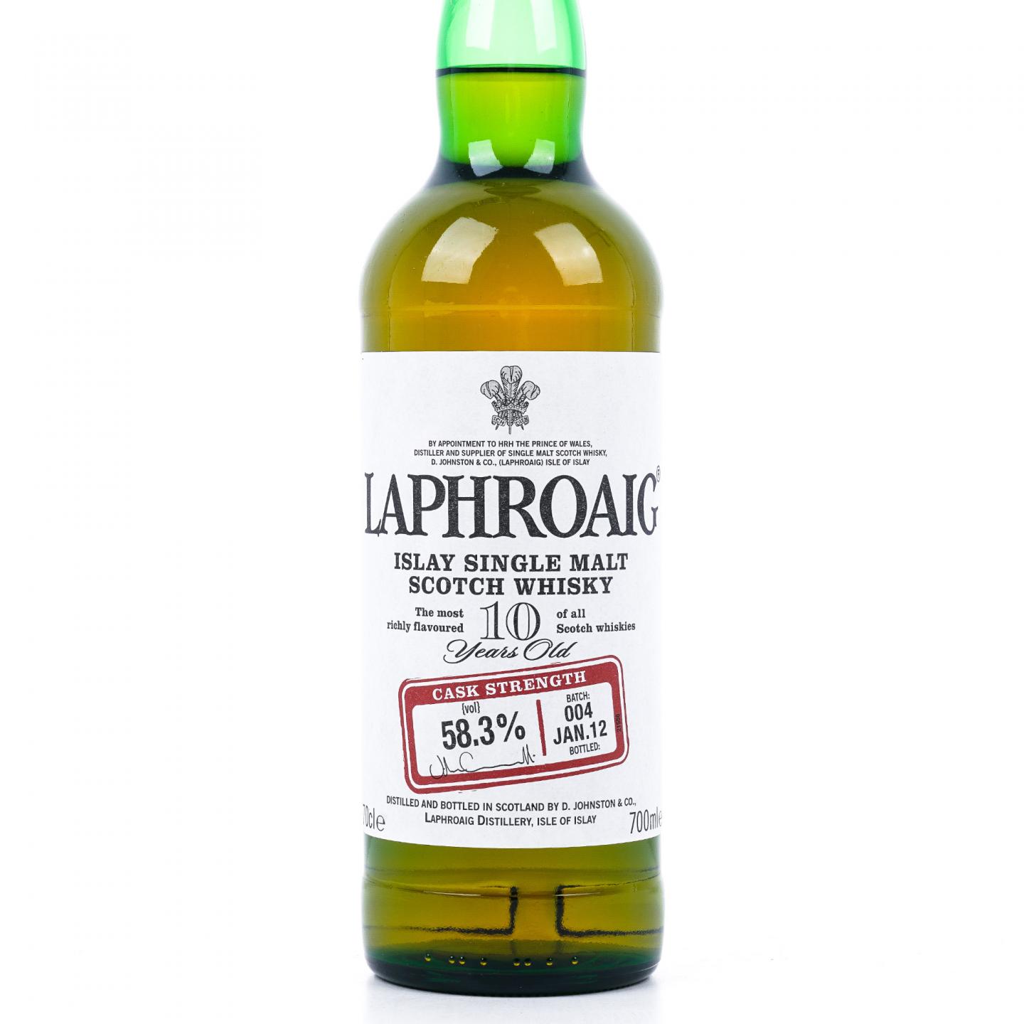 Laphroaig 拉弗格 10年 桶强 Batch 004