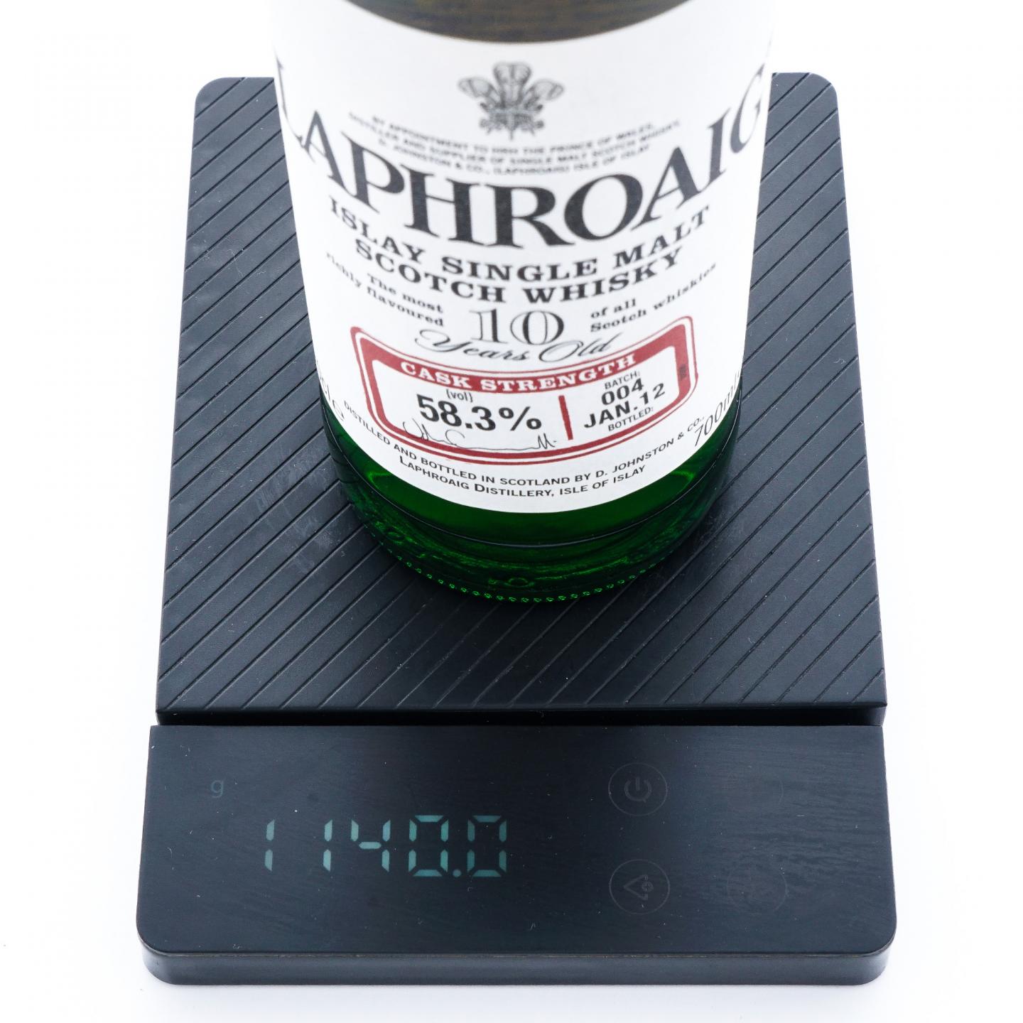 Laphroaig 拉弗格 10年 桶强 Batch 004