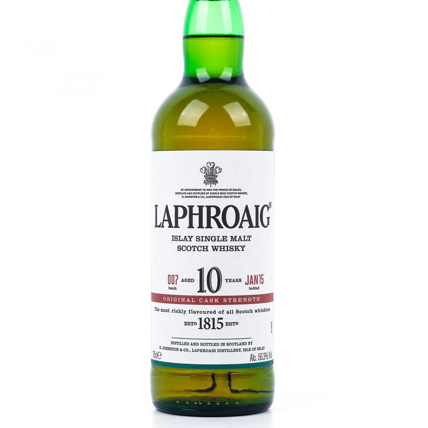Laphroaig 拉弗格 10年 2015 桶强 Batch 007