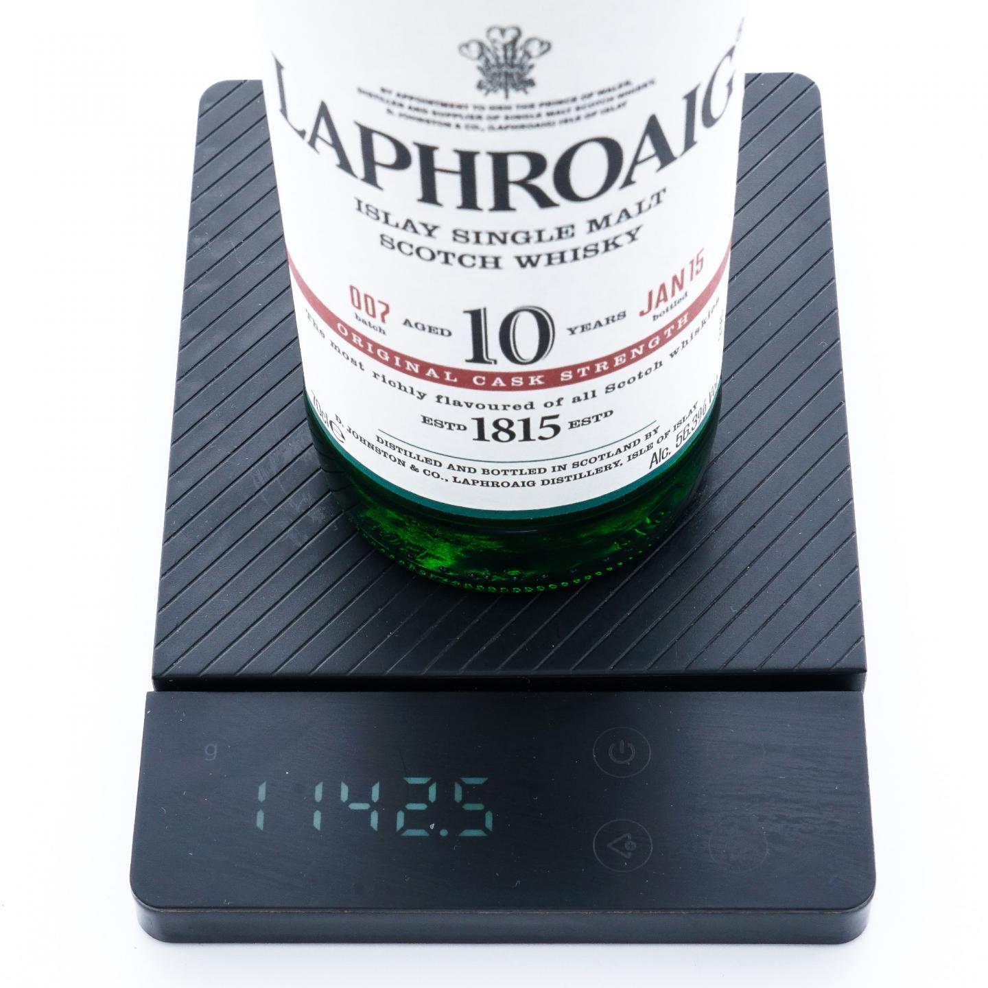 Laphroaig 拉弗格 10年 2015 桶强 Batch 007