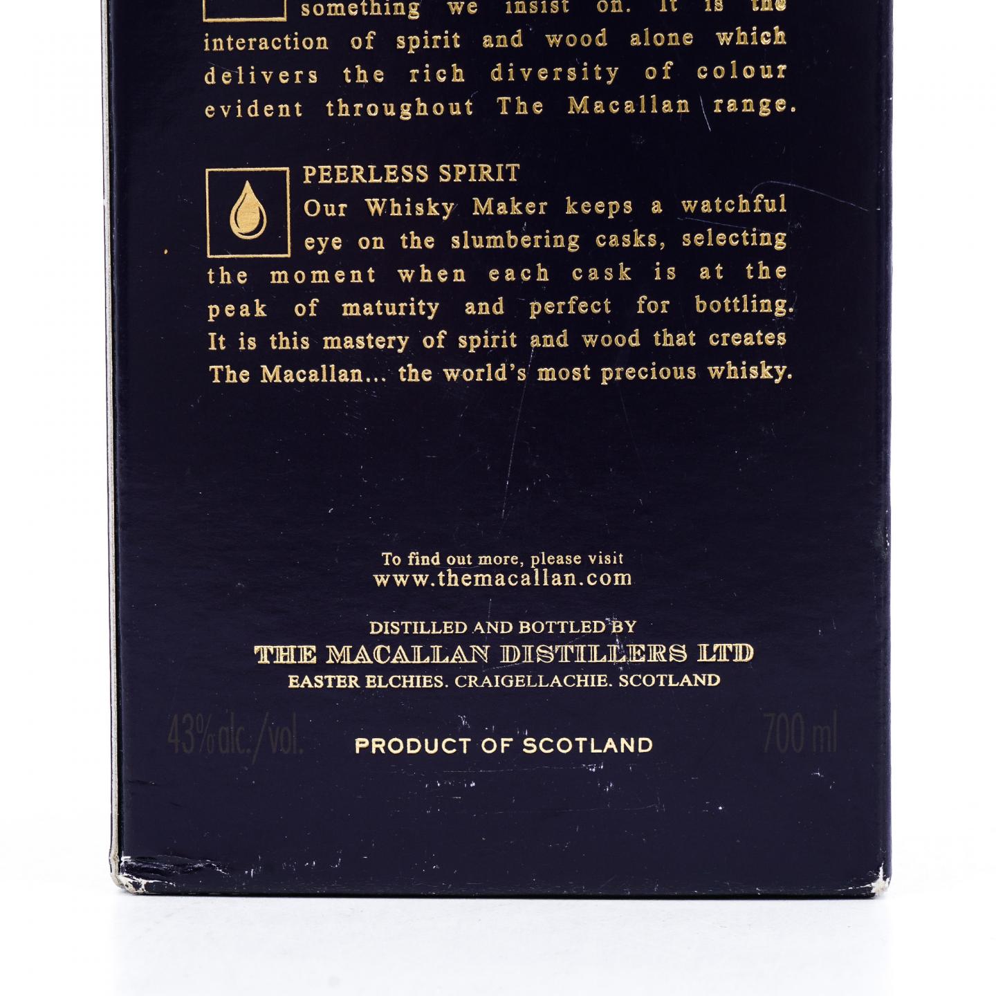 Macallan 麦卡伦 18年 2017 雪莉桶