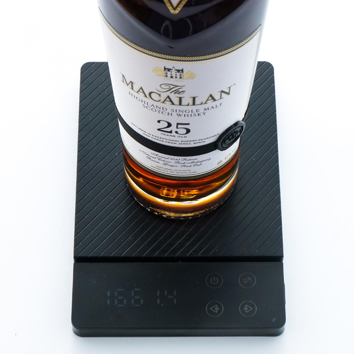 【附X光图】Macallan 麦卡伦 25年 2023 雪莉桶 黑腰带