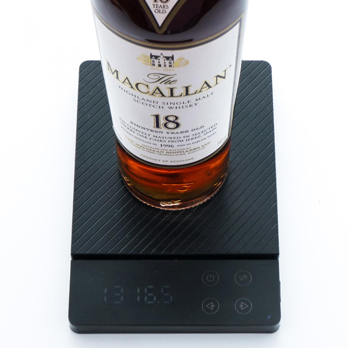 Macallan 麦卡伦 18年 1996 雪莉桶 43%