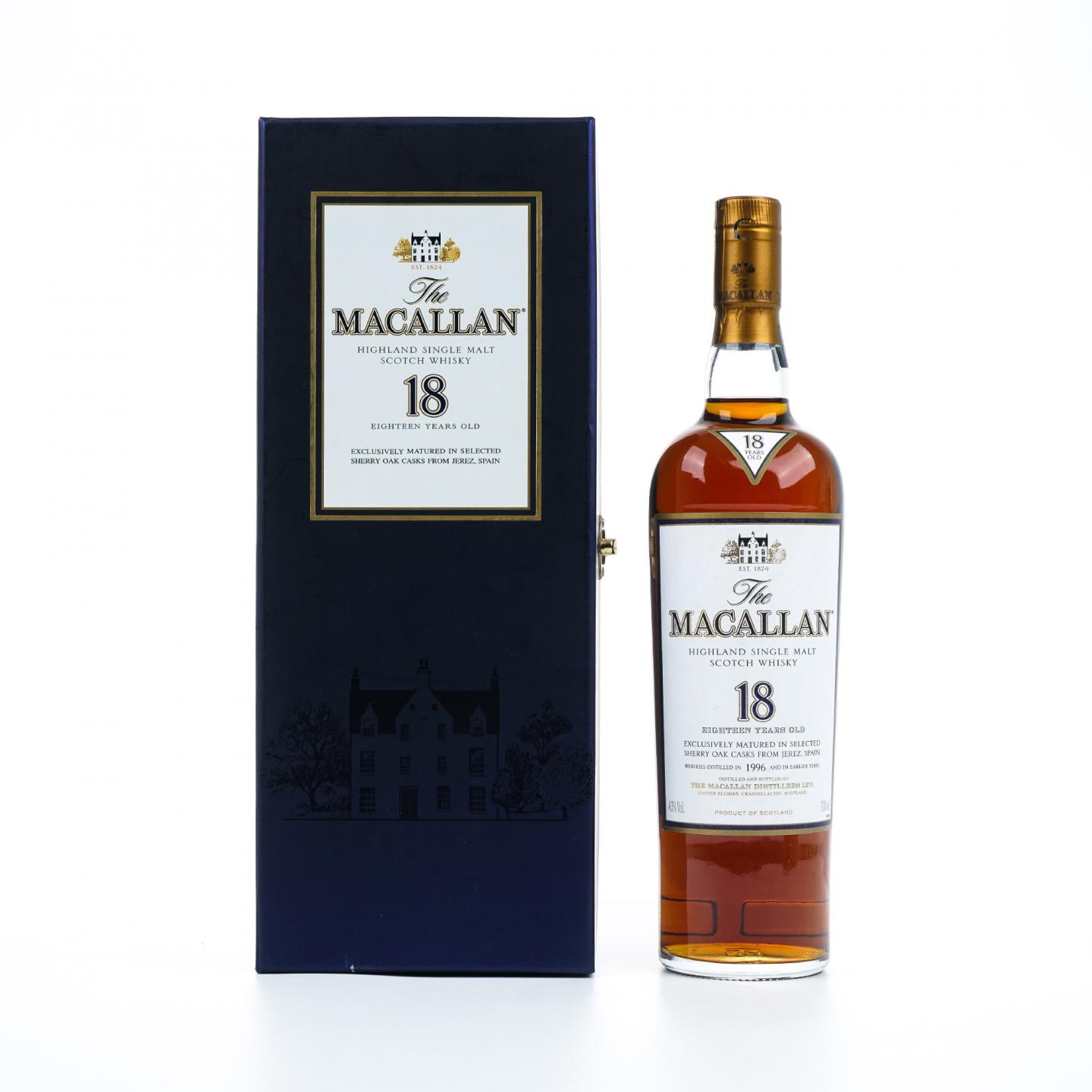 Macallan 麦卡伦 18年 1996 雪莉桶