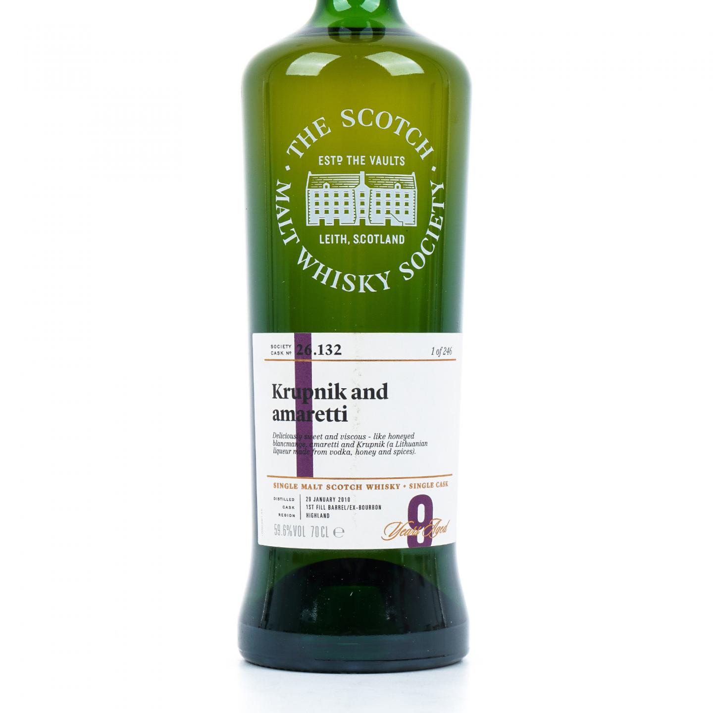 SMWS 26.132 克里尼利基 9年 2010 行货
